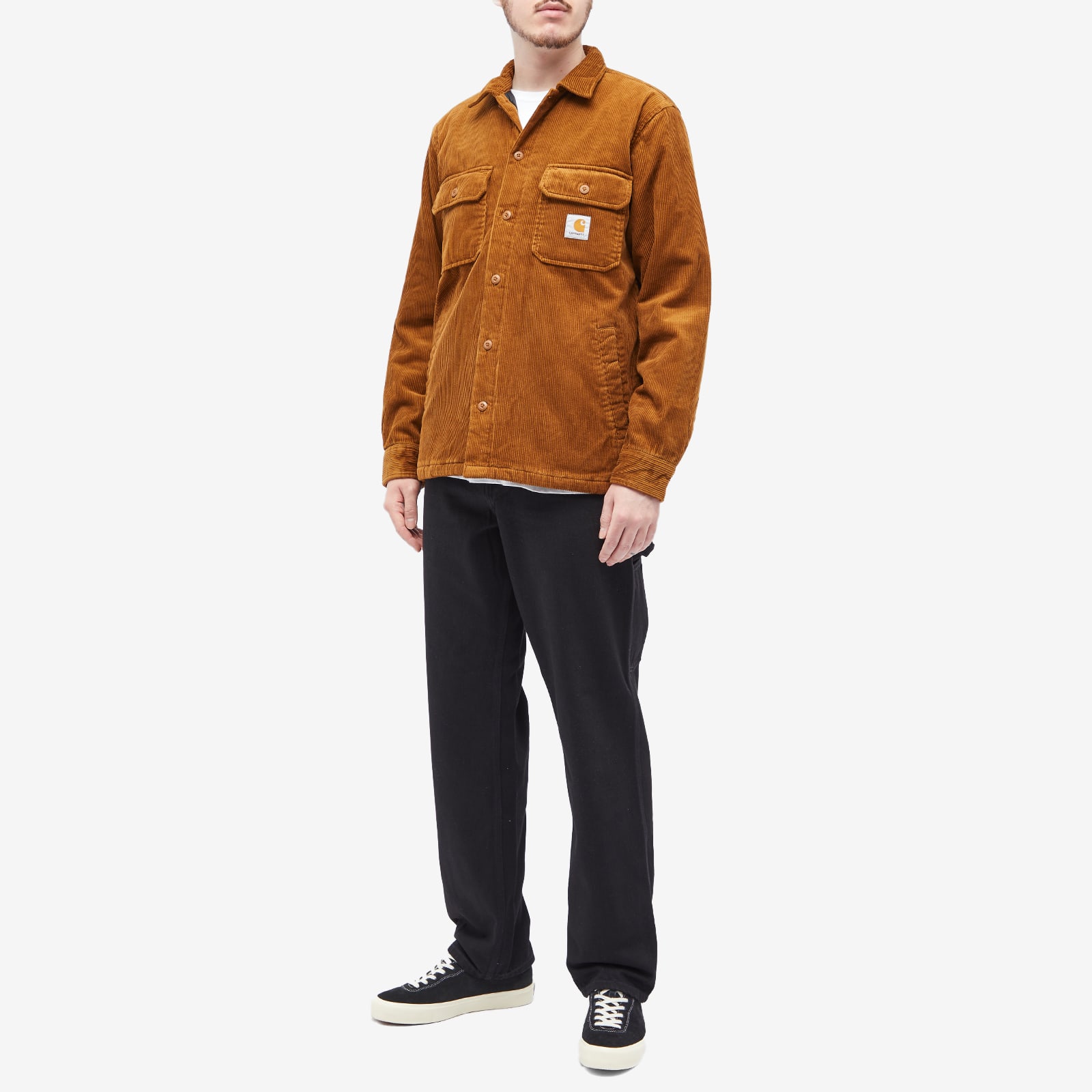 Carhartt WIP Whitsome Corduroy Shirt Jacket - Deep Hamilton Brown