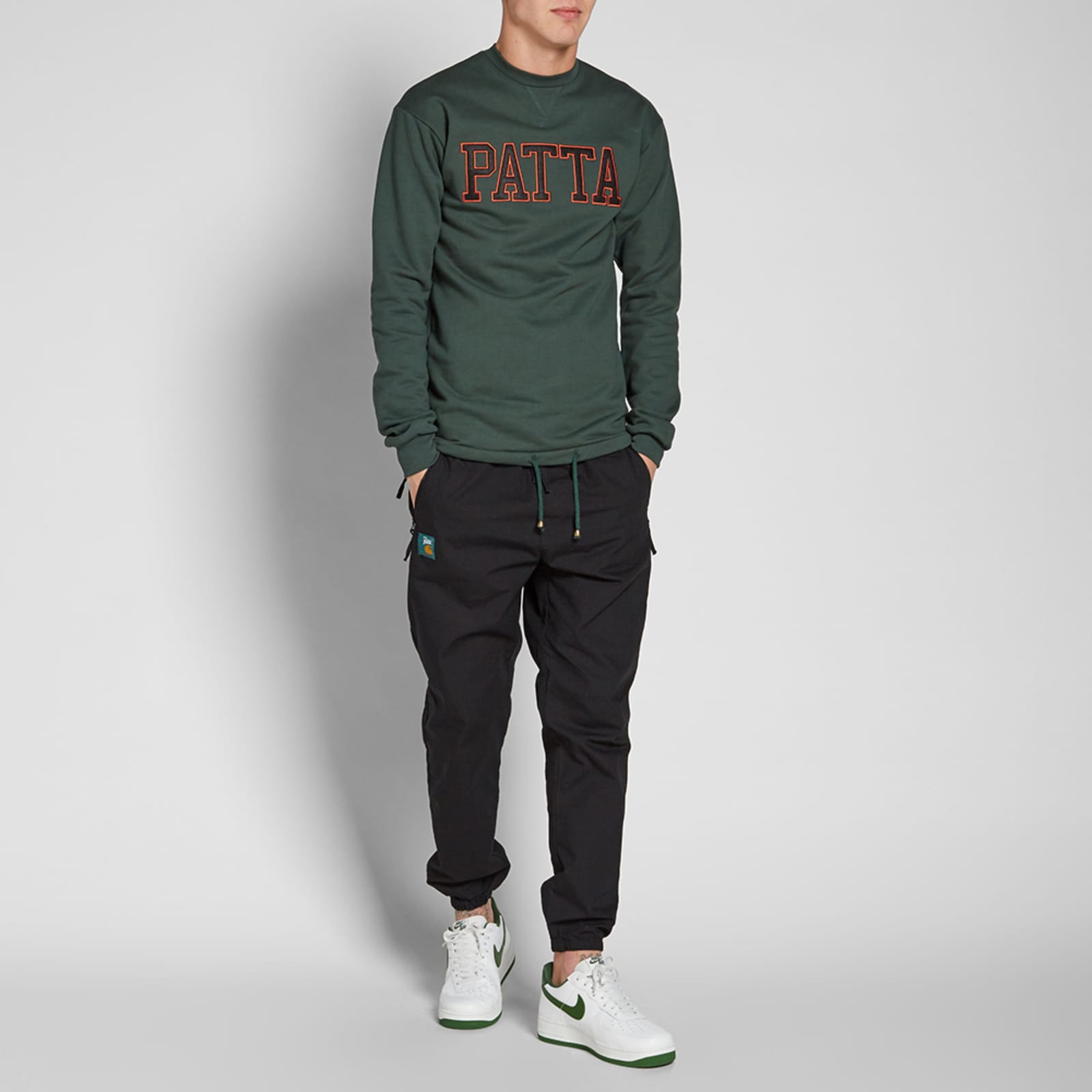 Carhartt WIP x Patta Madison Jogger - Black Rinsed