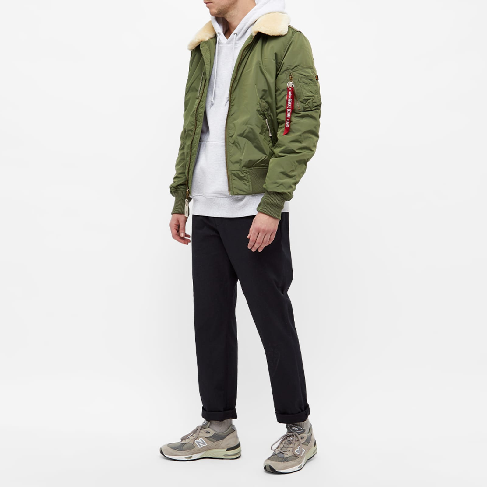 Alpha Industries Injector III Jacket - Sage Green