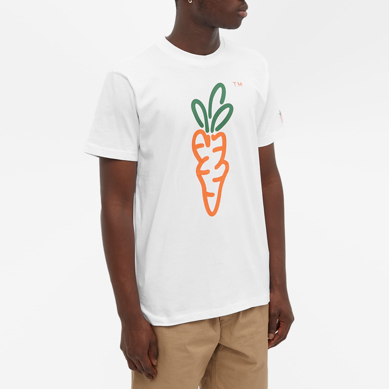 Carrots by Anwar Carrots Signature TShirt White END.