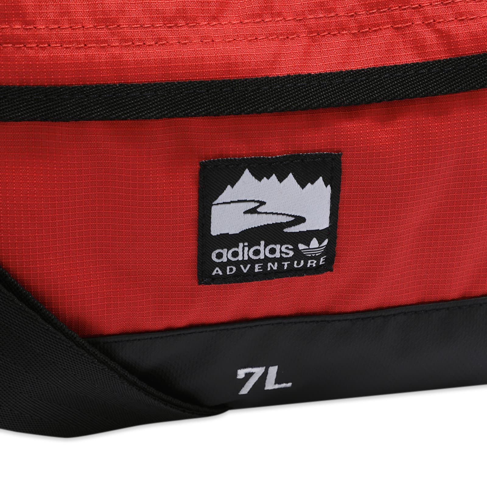 Adidas Adventure Large Waist Bag Red, Black & White END.