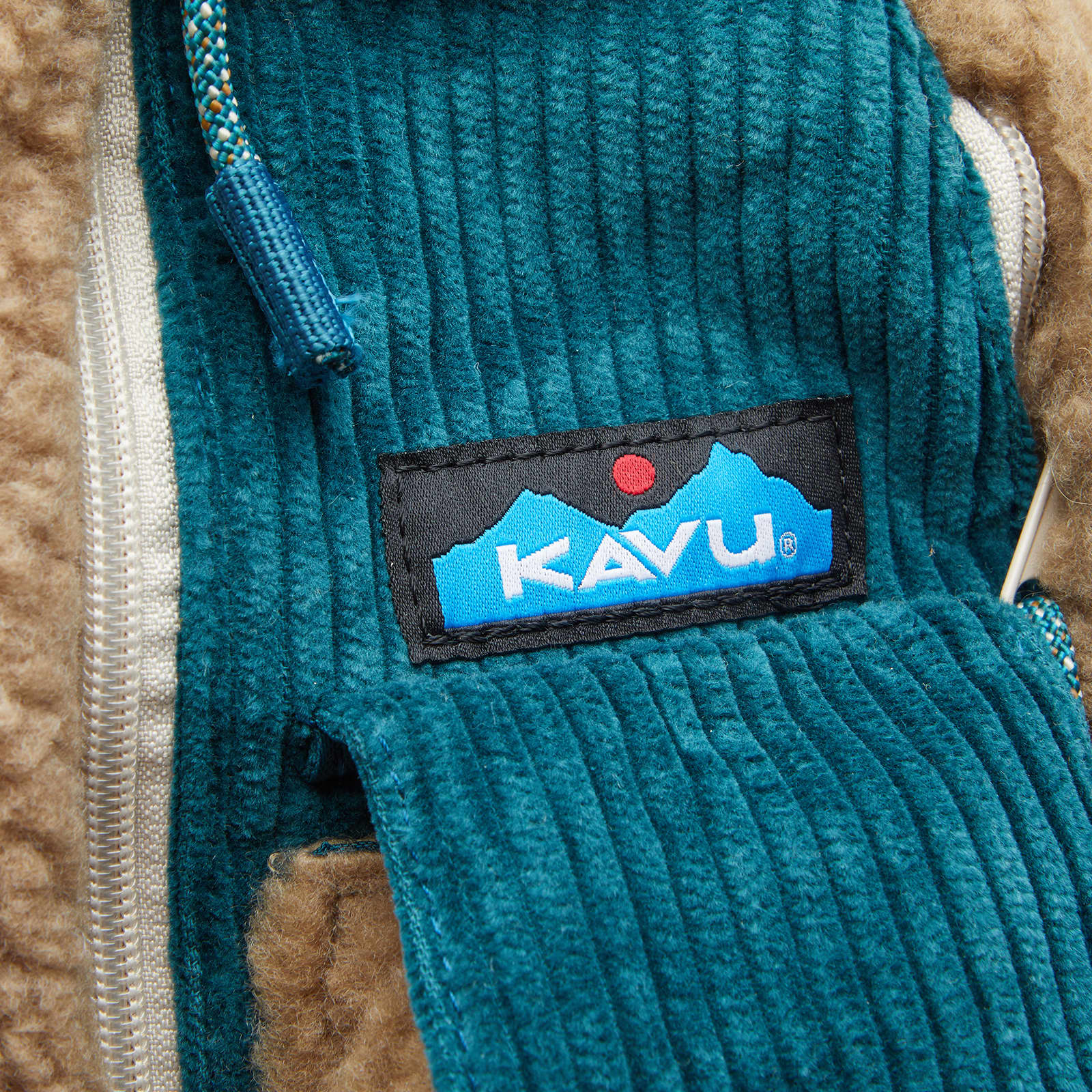 Kavu Sherpa Fleece Rope Snug Bag Evening Dew END.