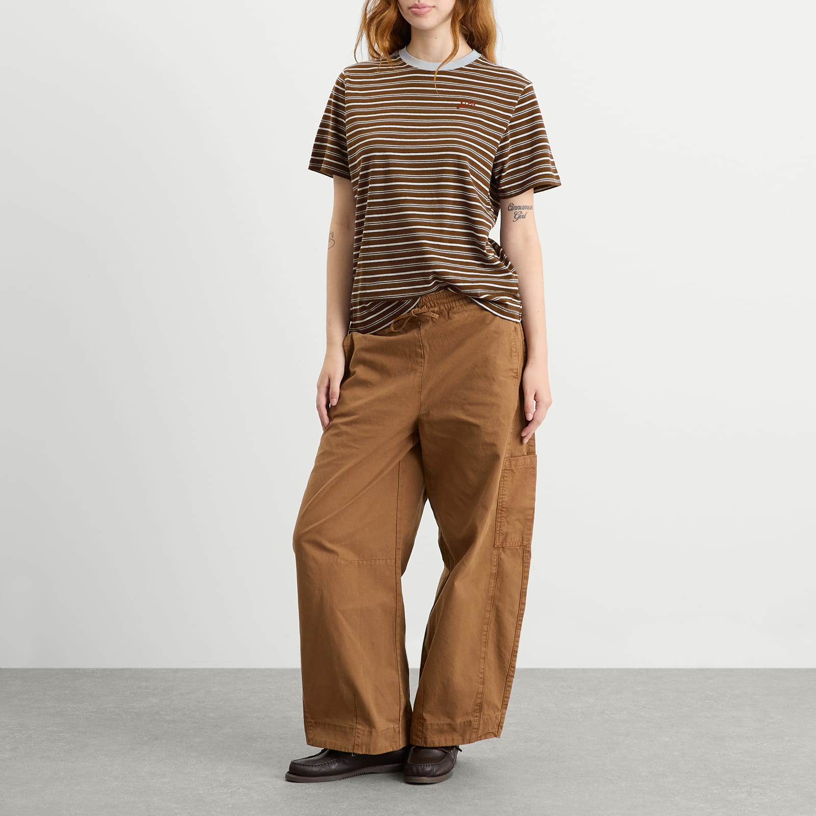 Damson Madder Ariel Relaxed Stripe T-Shirt