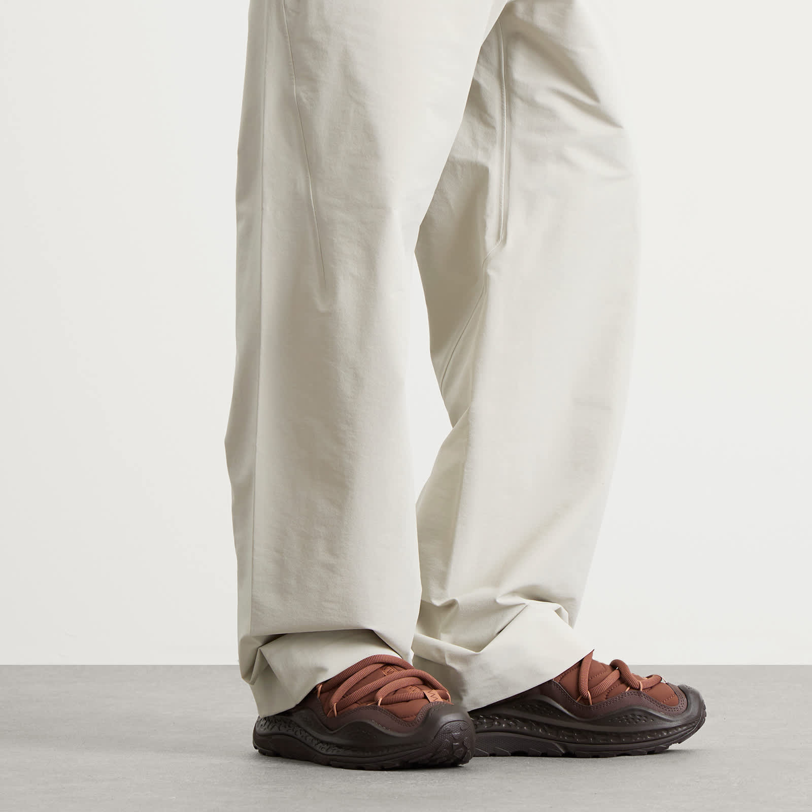 HOKA ONE ONE U Ora Primo Sneaker - Mineral Brown & Cast Iron