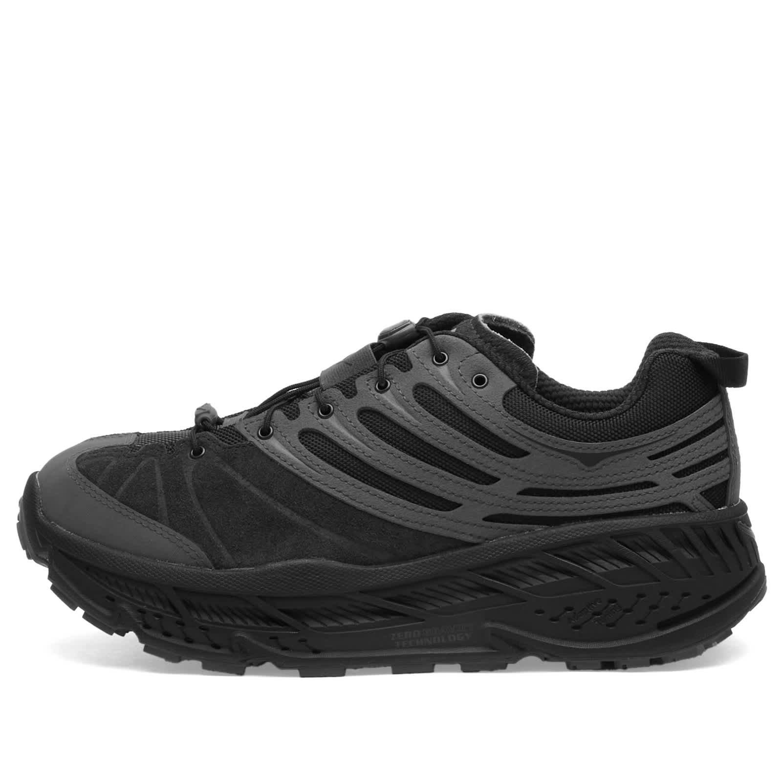 HOKA ONE ONE U Stinson Evo Og Tp Sneaker - Black & Black