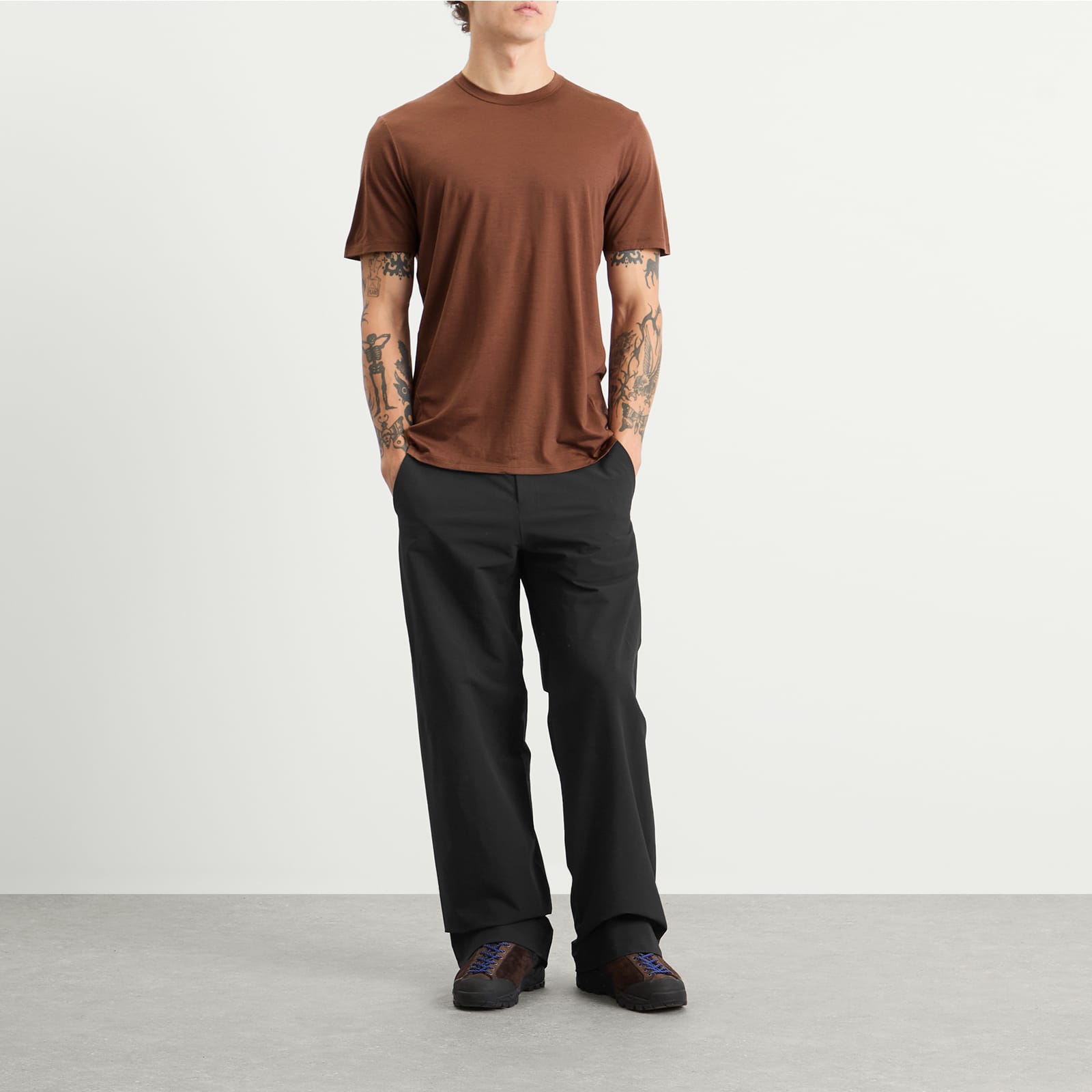 Arc'teryx Veilance Frame Short Sleeve Shirt - Ganache