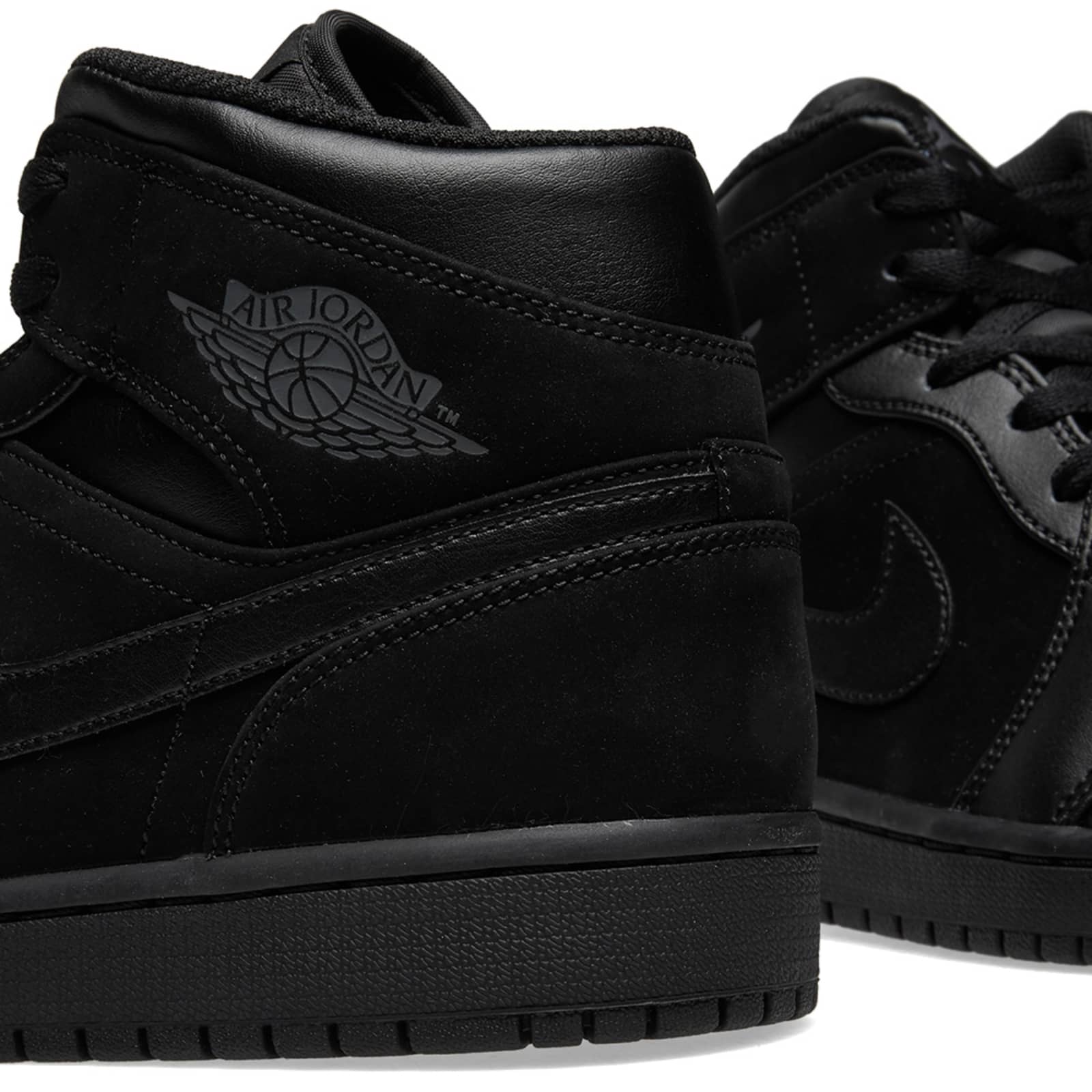 air jordan 1 mid black dark grey