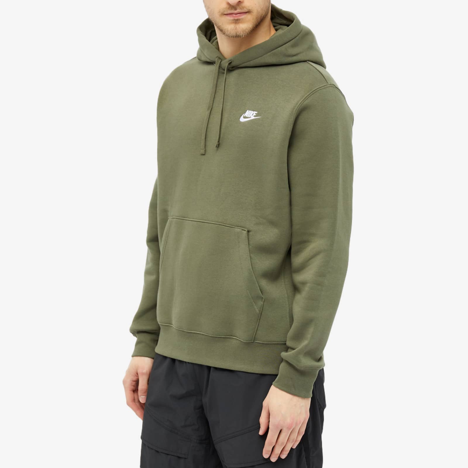 Nike Club Hoody - Twilight Marsh & White