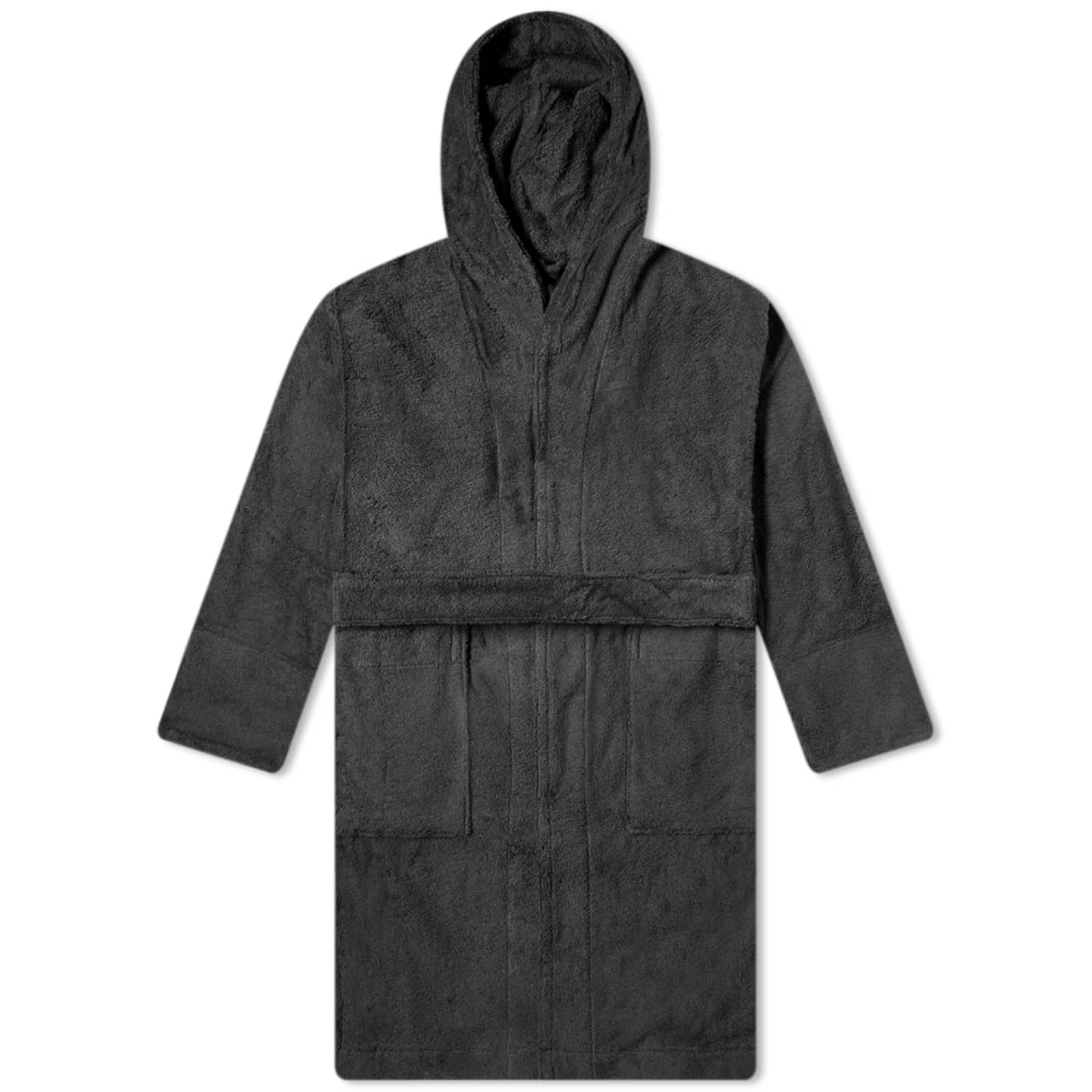 Tekla Fabrics Terry Bathrobe Ash Black END. (AU)