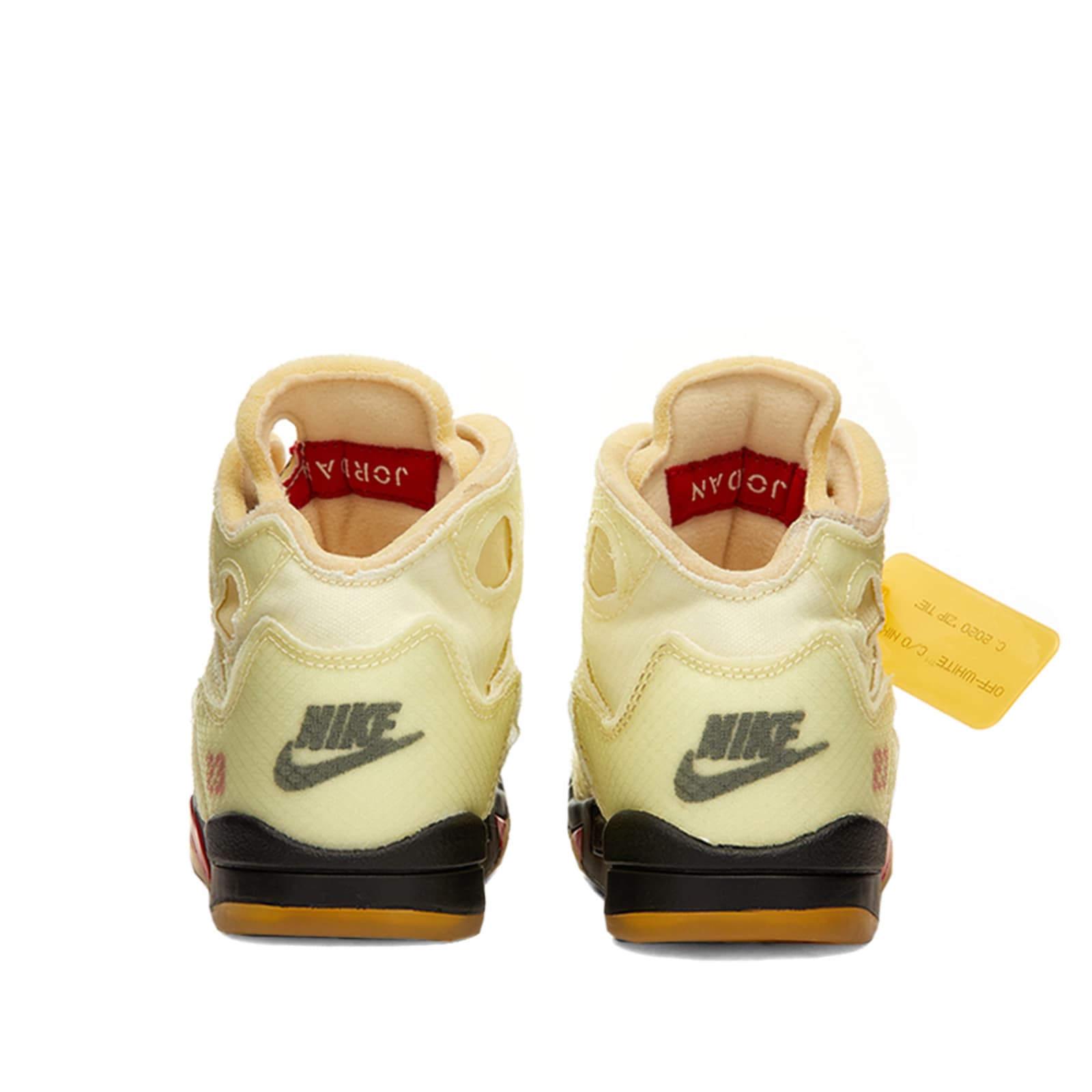 jordan x off white red