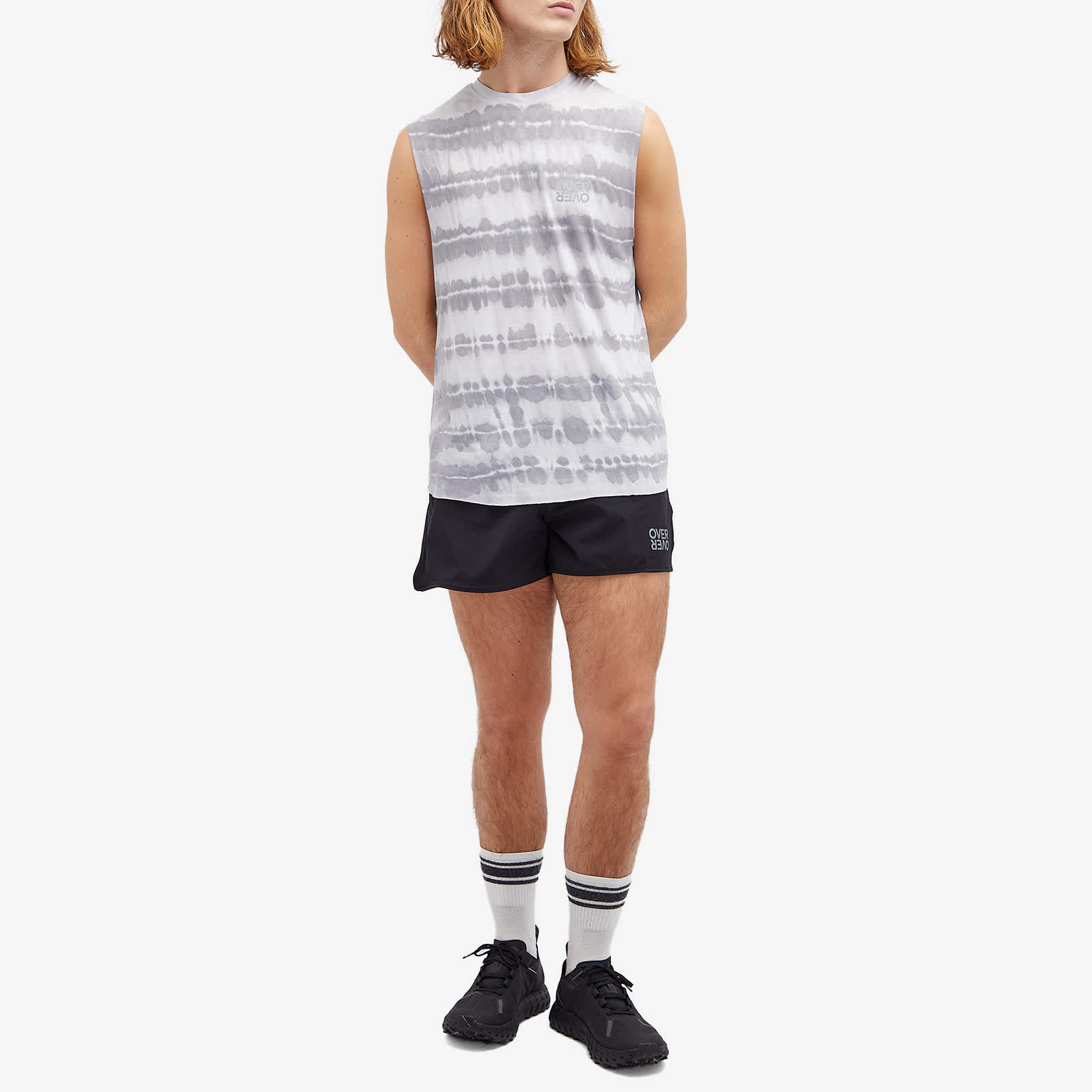 Over Over 4" Track Short - Black