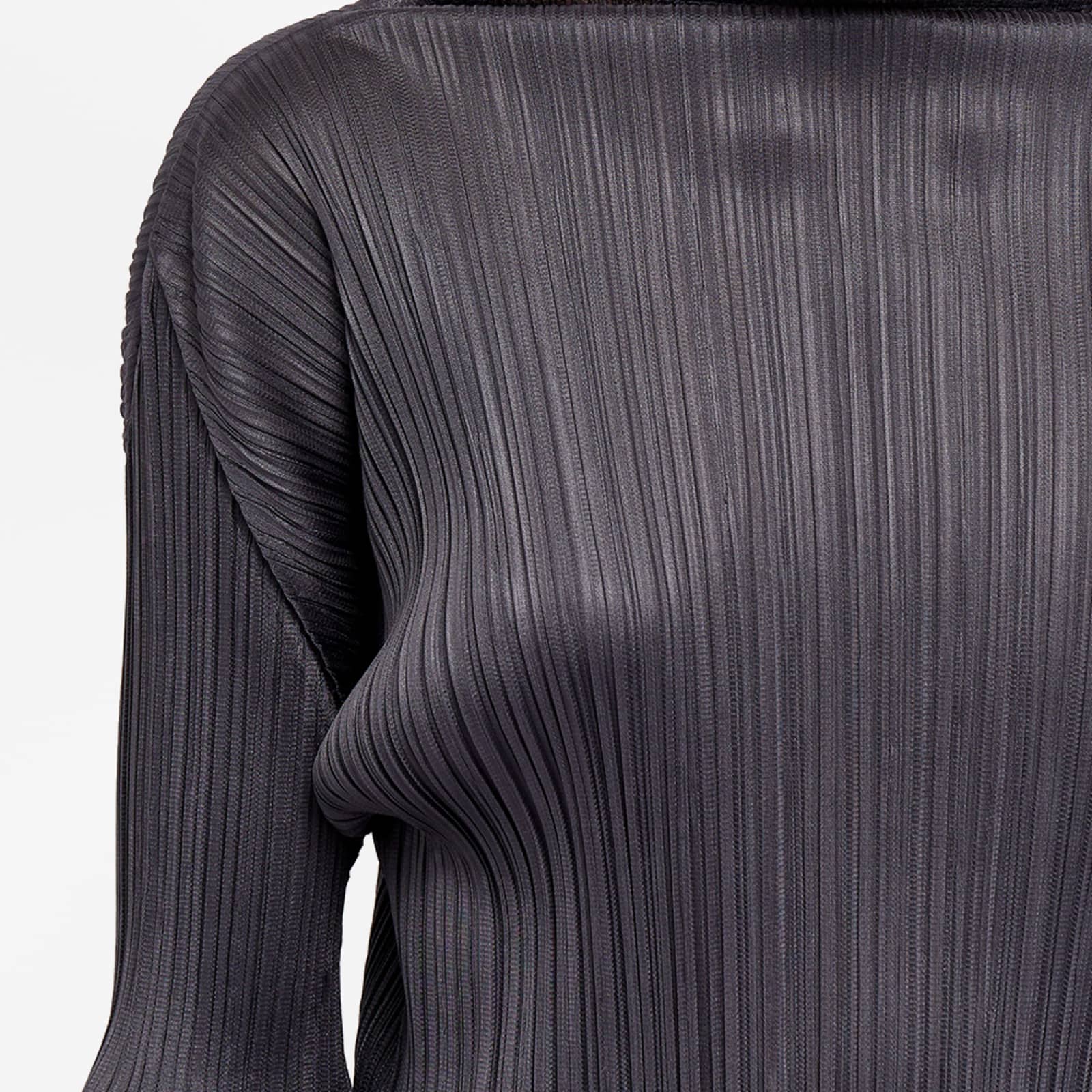 Pleats Please Issey Miyake Shirt - Ink Black