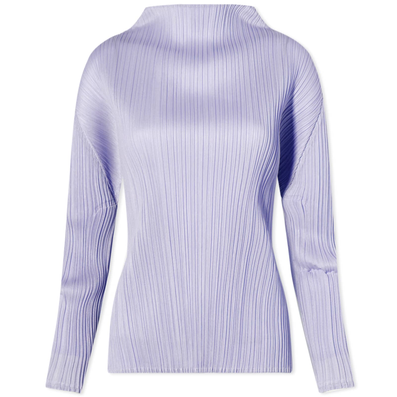 Pleats Please Issey Miyake Shirt - Pale Lavender