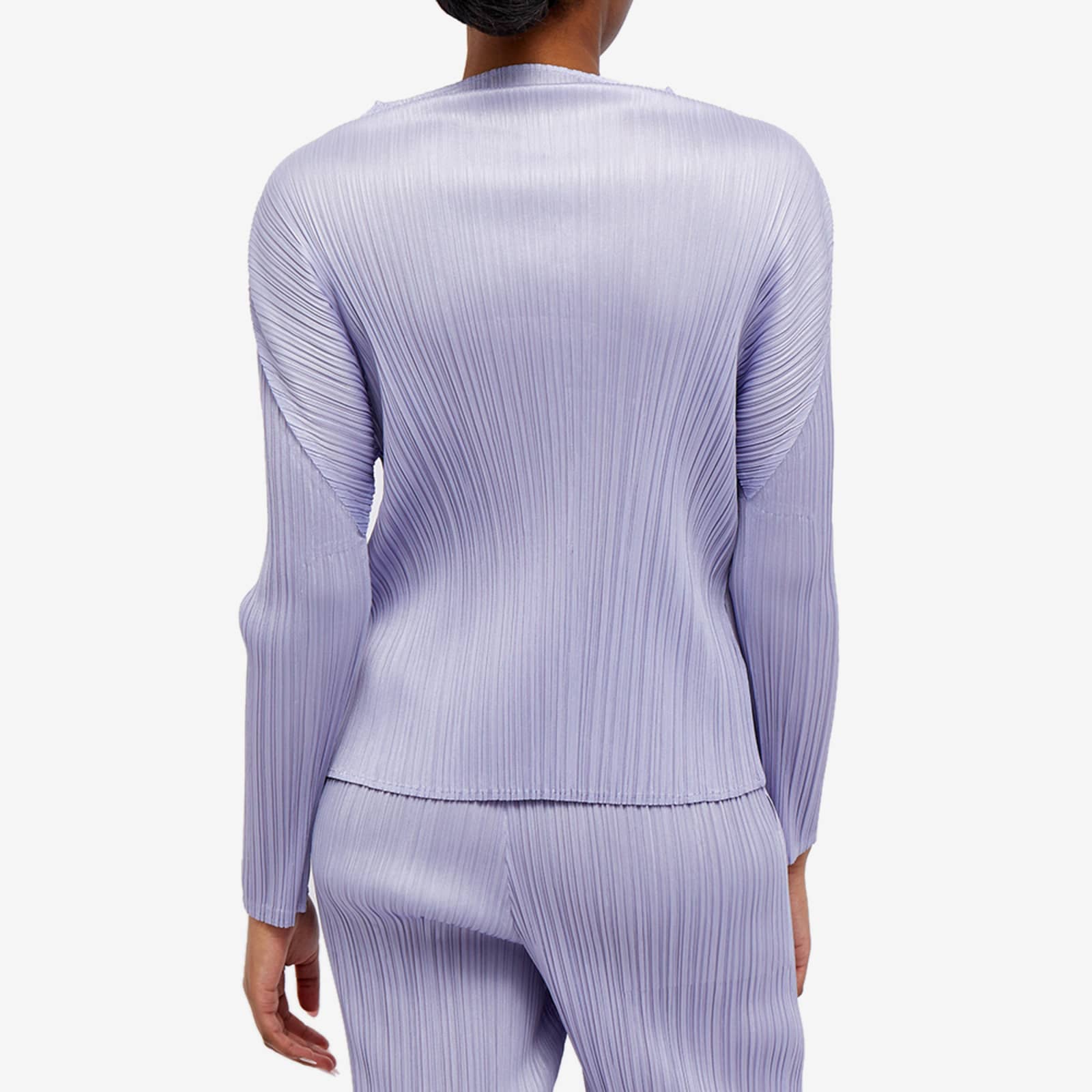 Pleats Please Issey Miyake Shirt - Pale Lavender