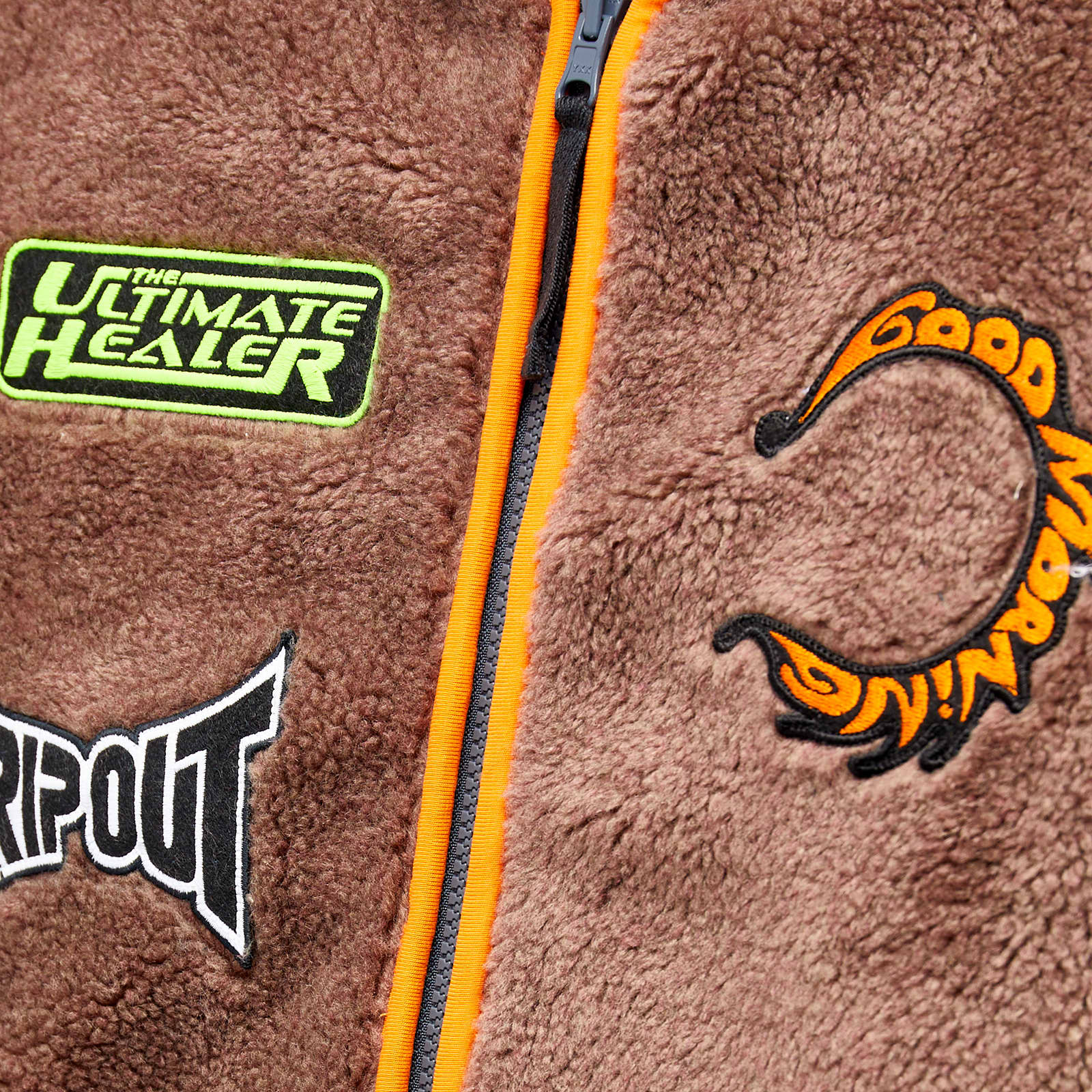 Good Morning Tapes Reversible Polar Fleece Vest Bonatura END. (US)