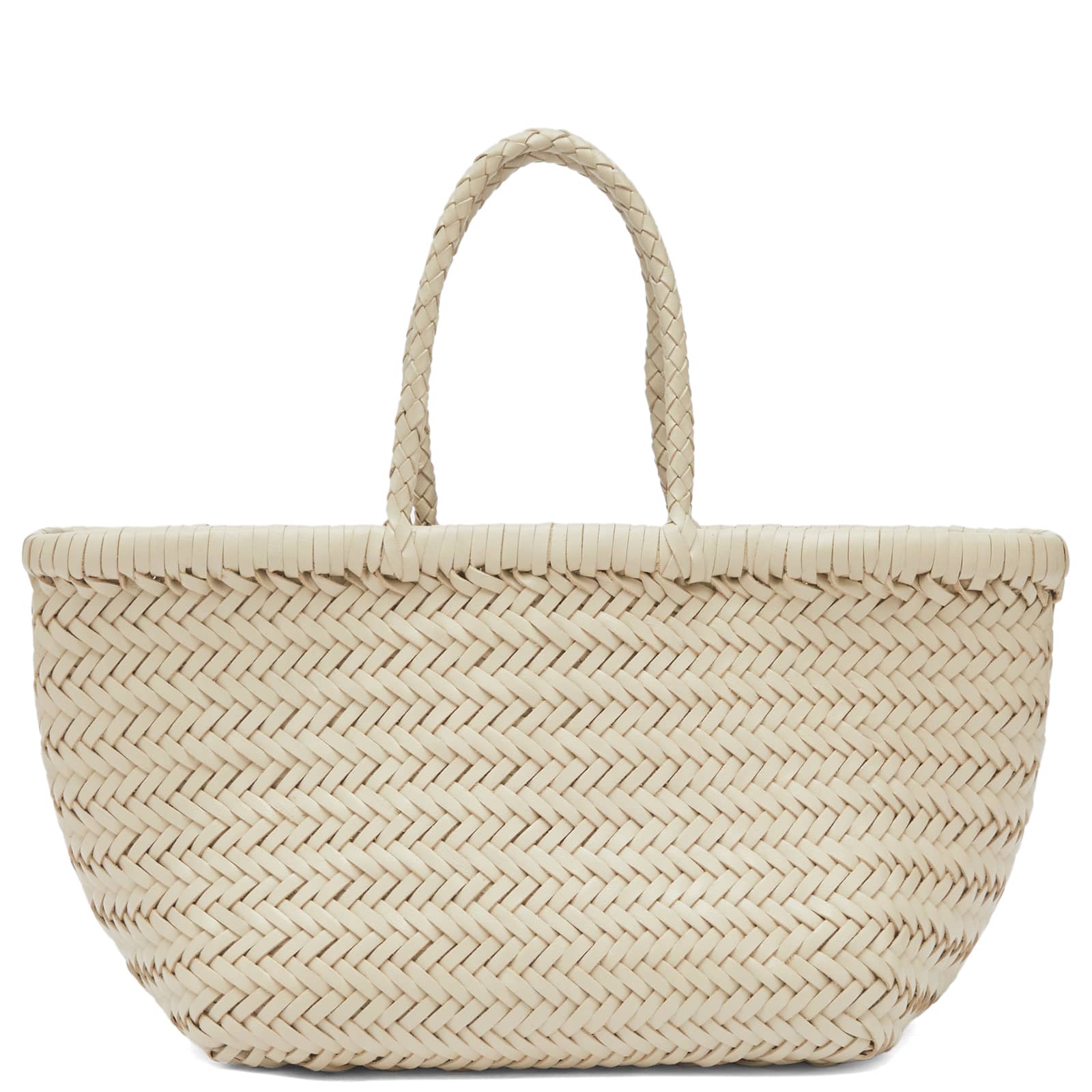 Dragon Diffusion Triple Jump Small Basket Bag - Pearl