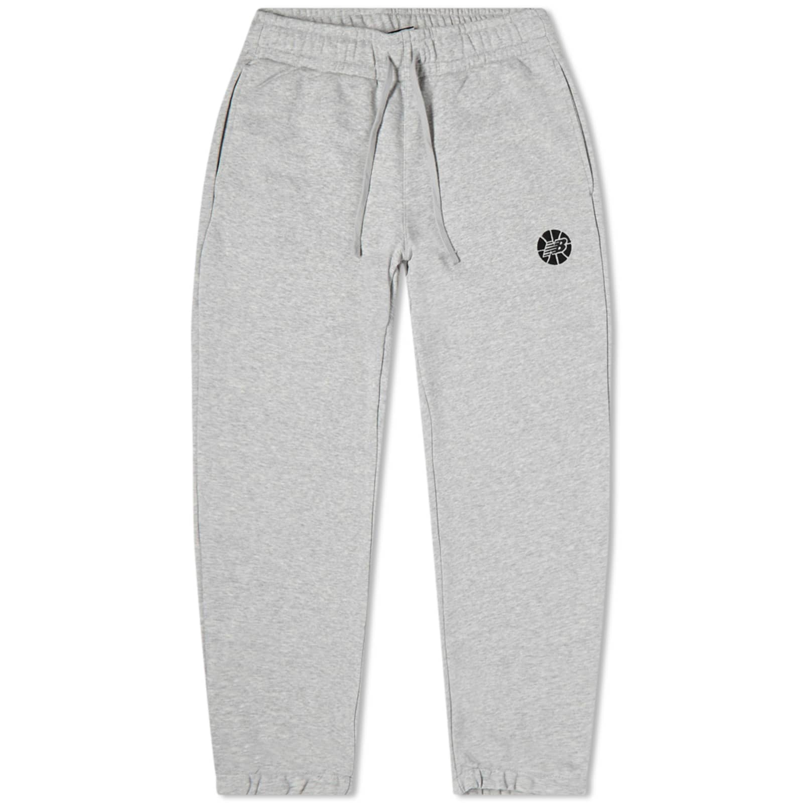 New Balance Hoops Essentials Fundamental Pant Grey END.