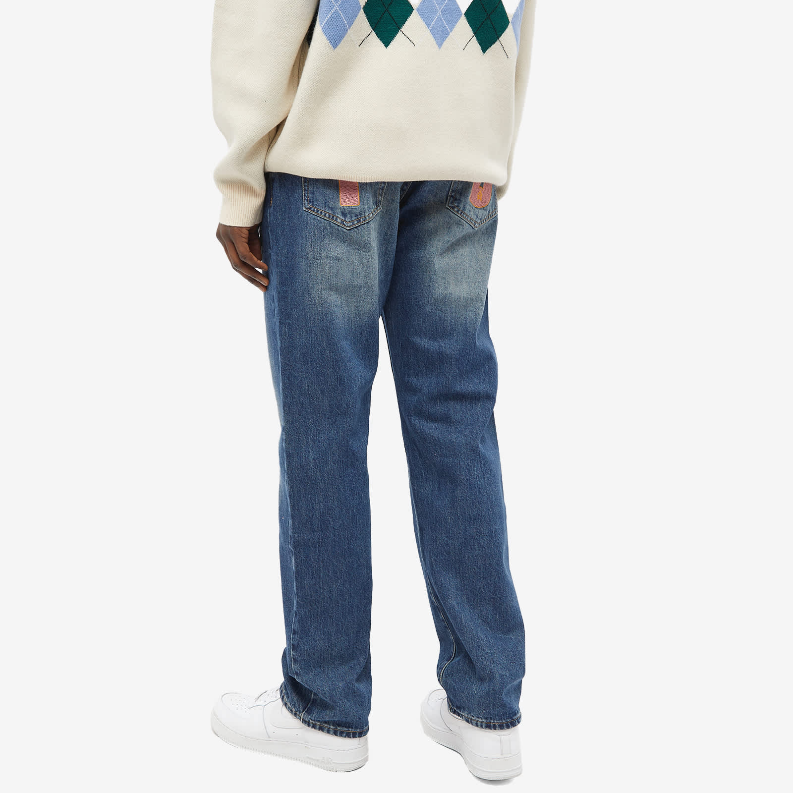 ICECREAM Running Dog Denim Pants Indigo END.