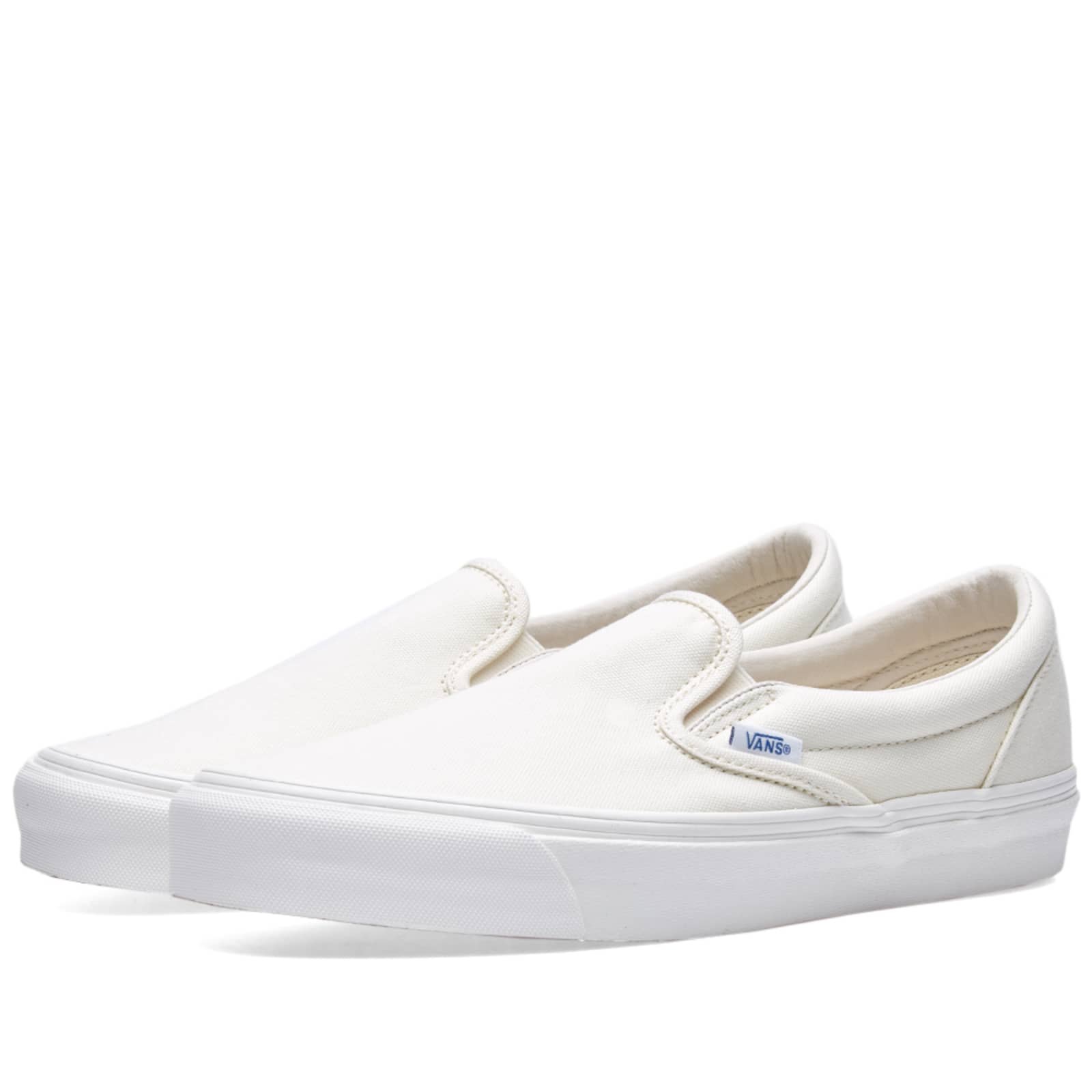 Vans Vault OG Classic Slip On LX Classic White | END.