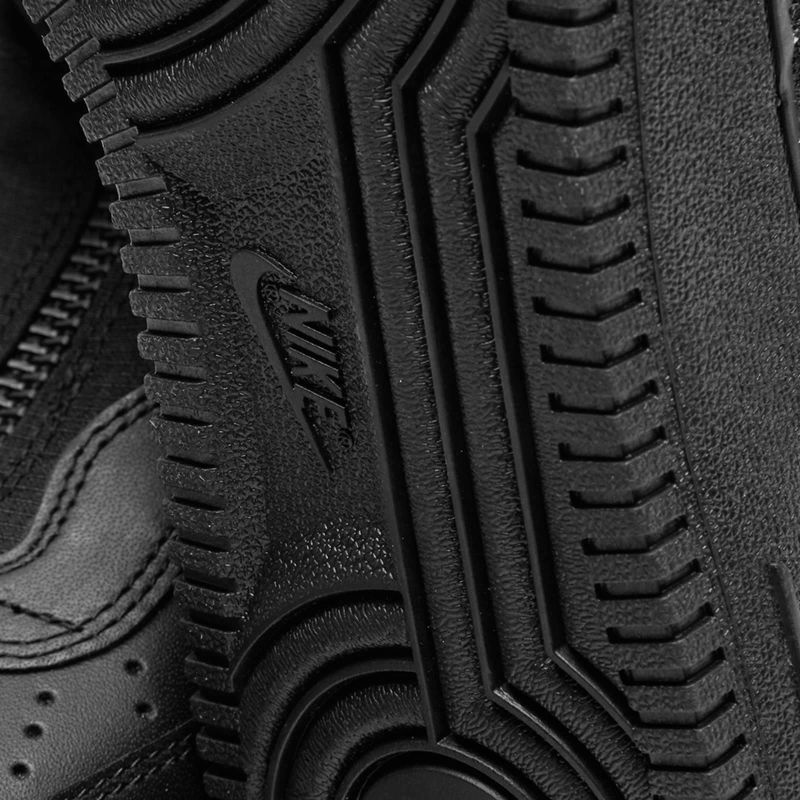 nike air force sf high black