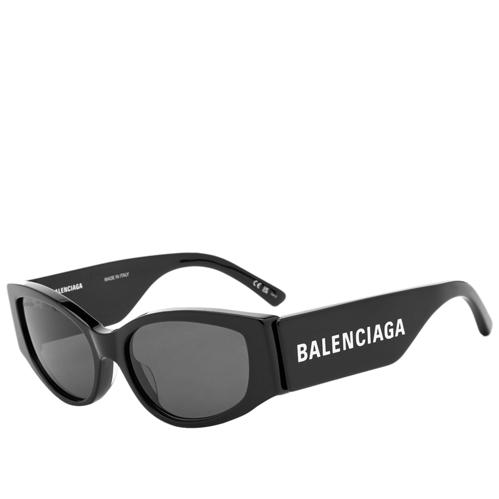 Balenciaga Eyewear BB0258S Sunglasses Black & Grey END.