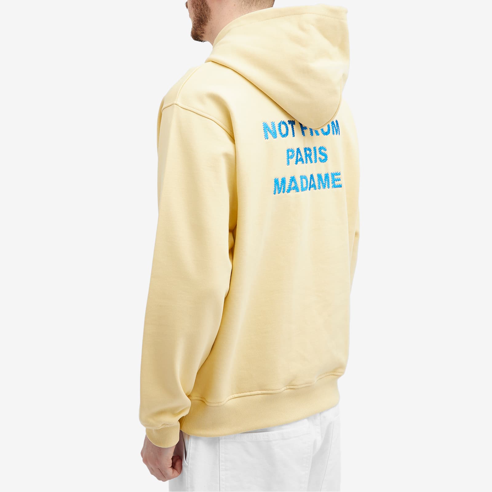 Drôle de Monsieur Not From Paris Madame Hoodie - Straw