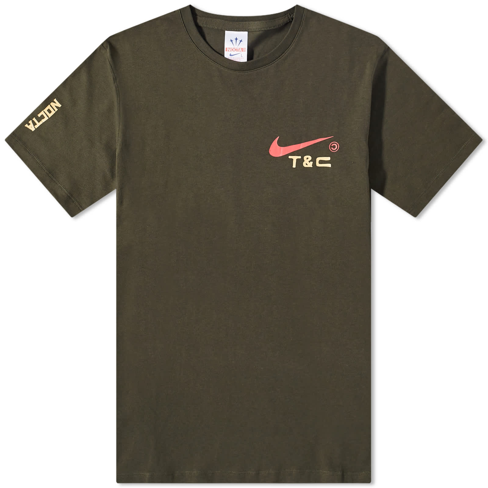Nike Nocta Cpfm TShirt Sequoia END. (ES)