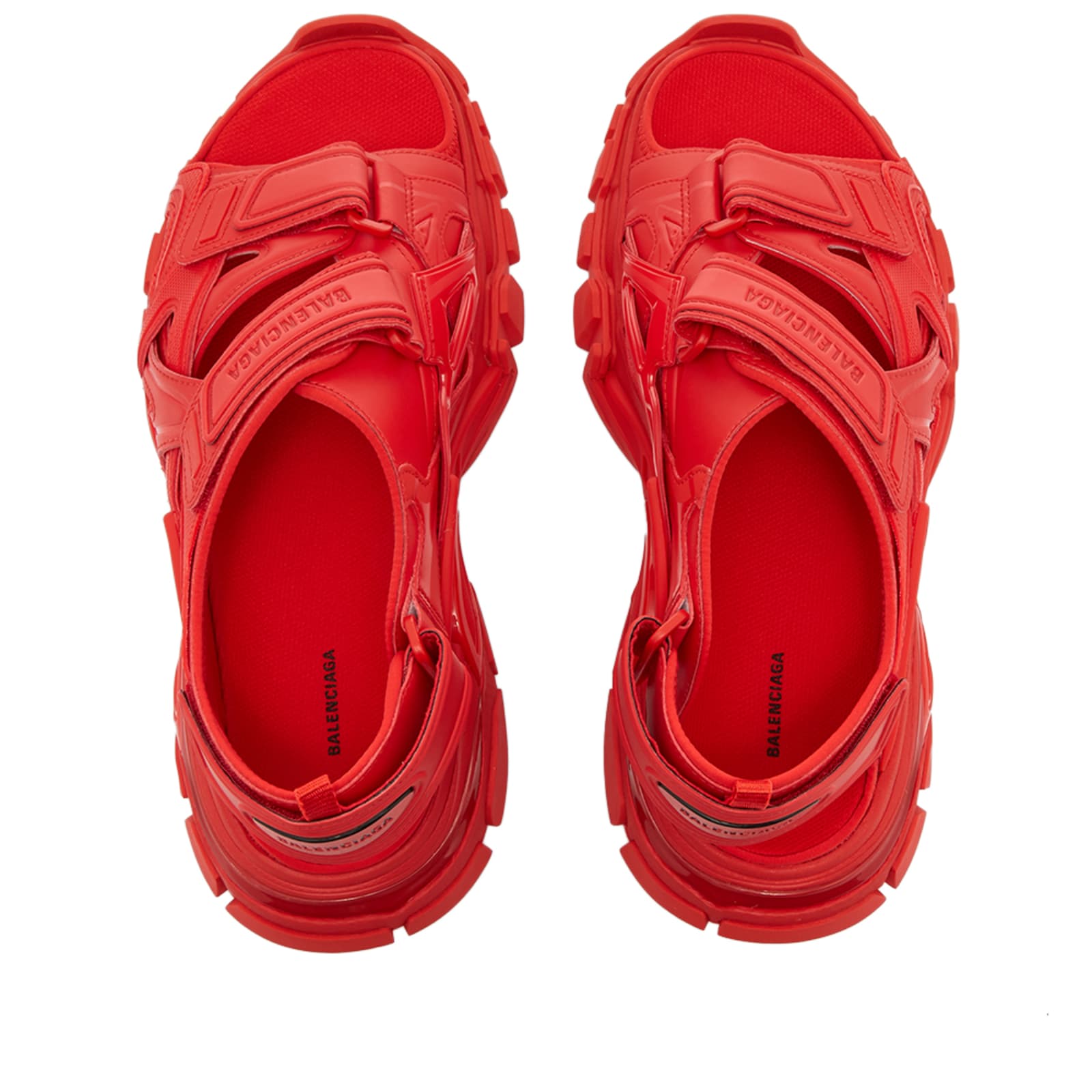 Balenciaga Track Sandal - Full Red