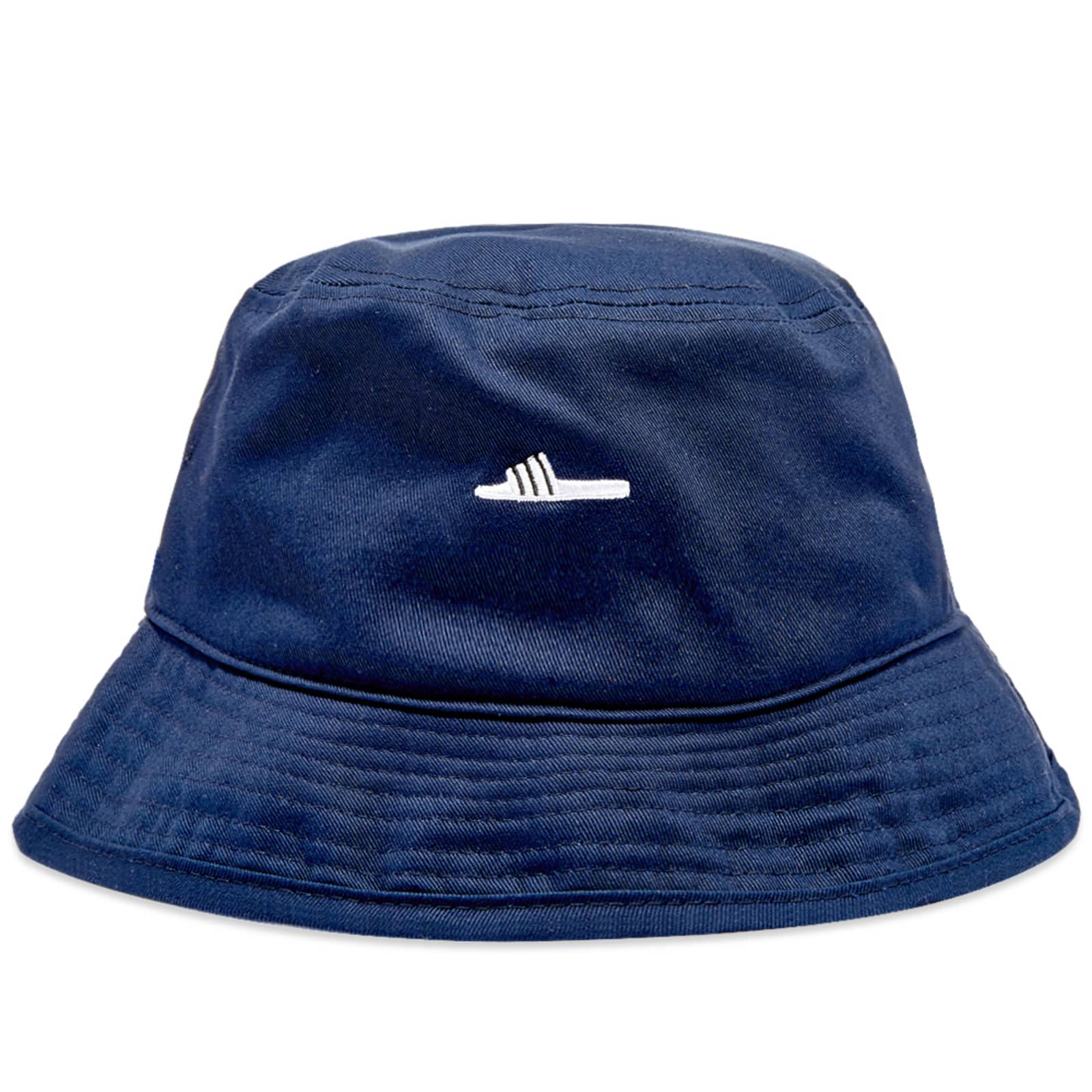 Adidas Adilette Bucket Hat Collegiate Navy & White END. (KR)