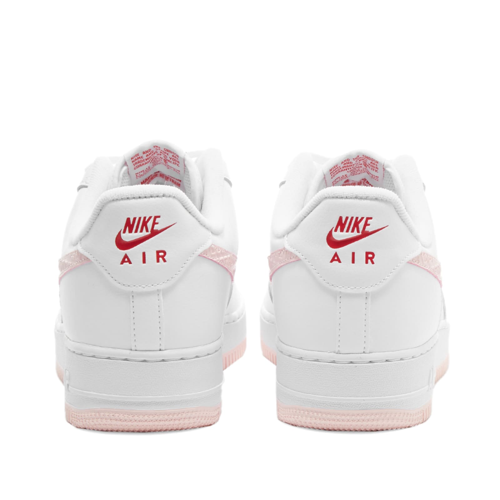 air force 1 white red