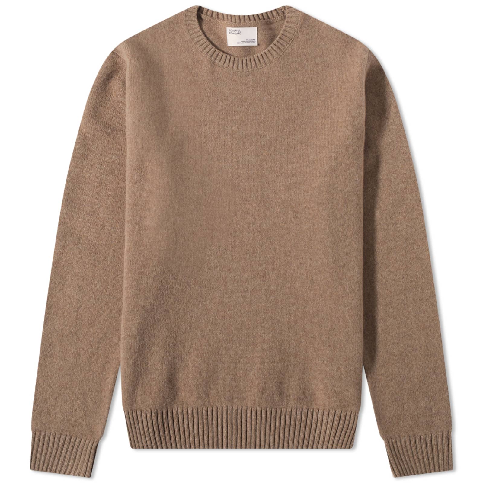 Colorful Standard Merino Wool Crew Knit Warm Taupe END. (HK)
