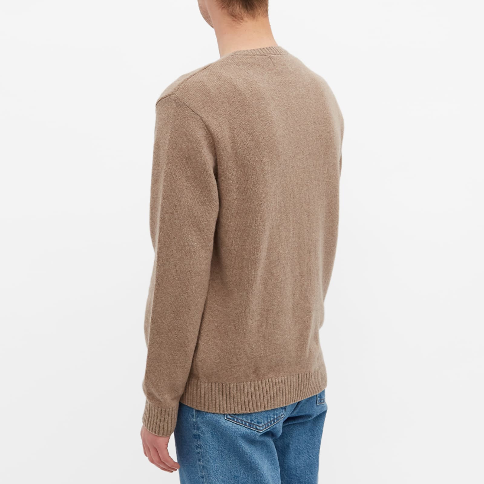 Colorful Standard Merino Wool Crew Knit - Warm Taupe