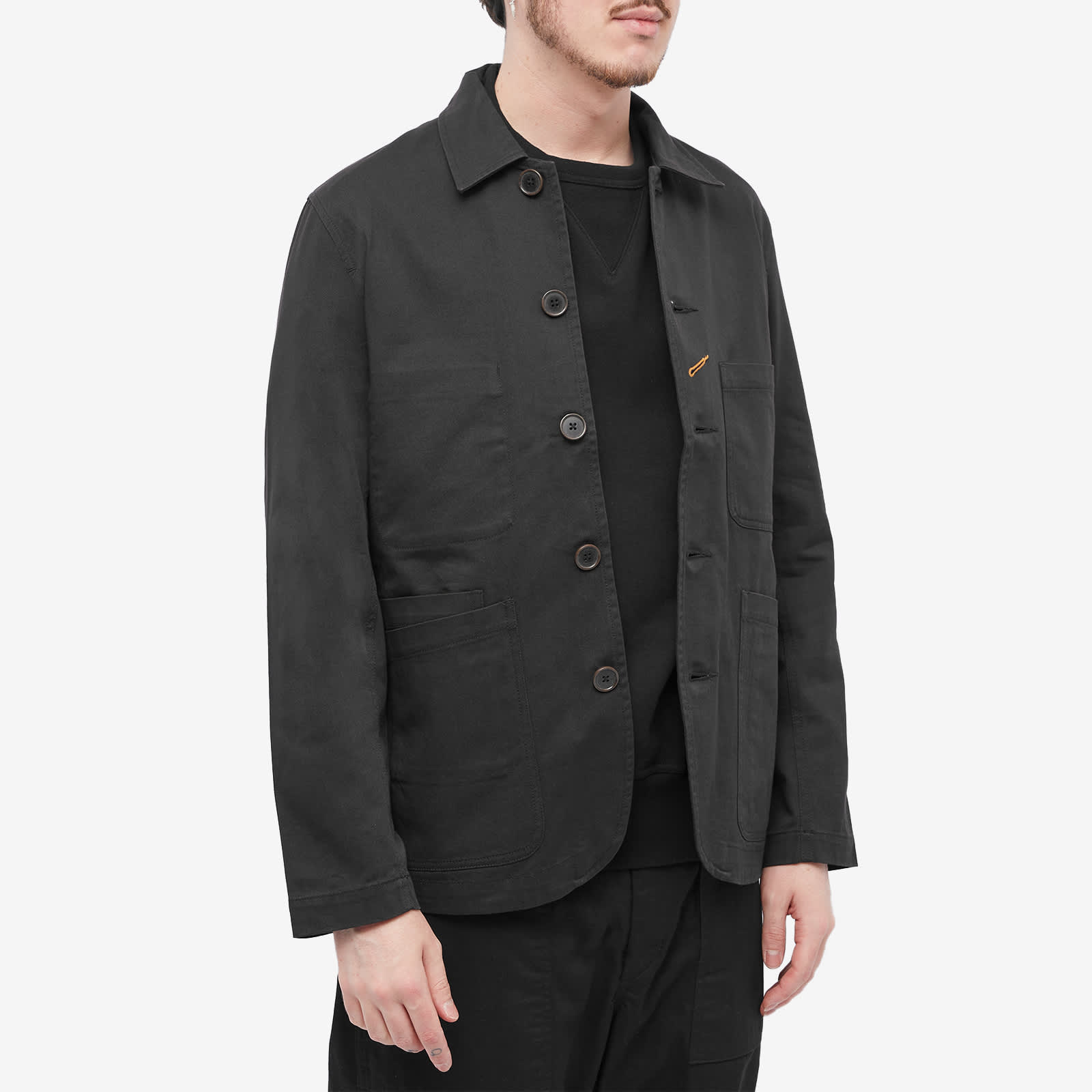 Universal Works Bakers Jacket Black END. (GB)