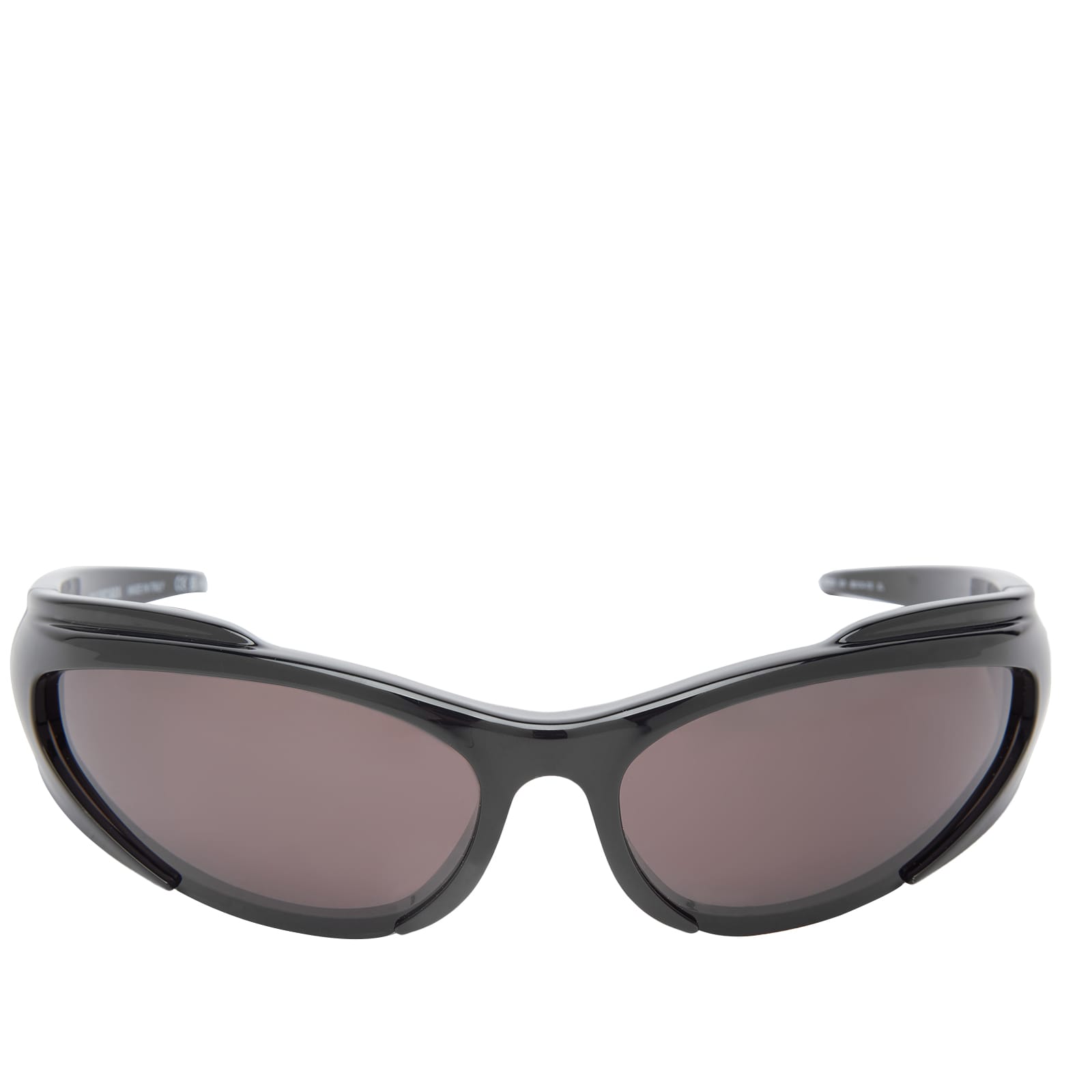 Balenciaga Eyewear BB0253S Sunglasses Black & Grey END.