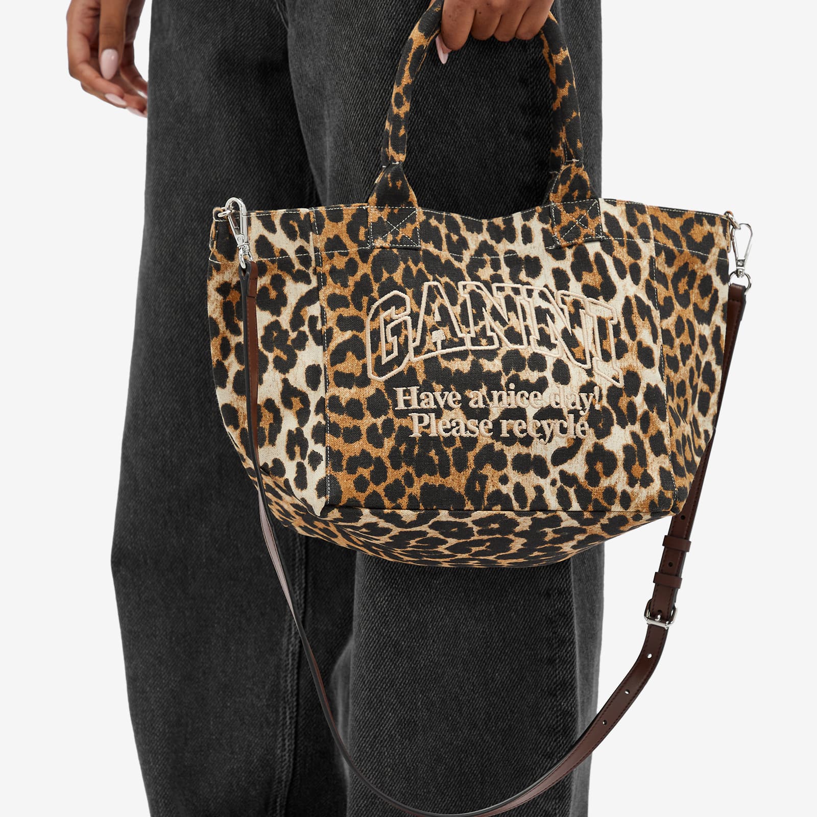 GANNI Small Easy Shopper Bag