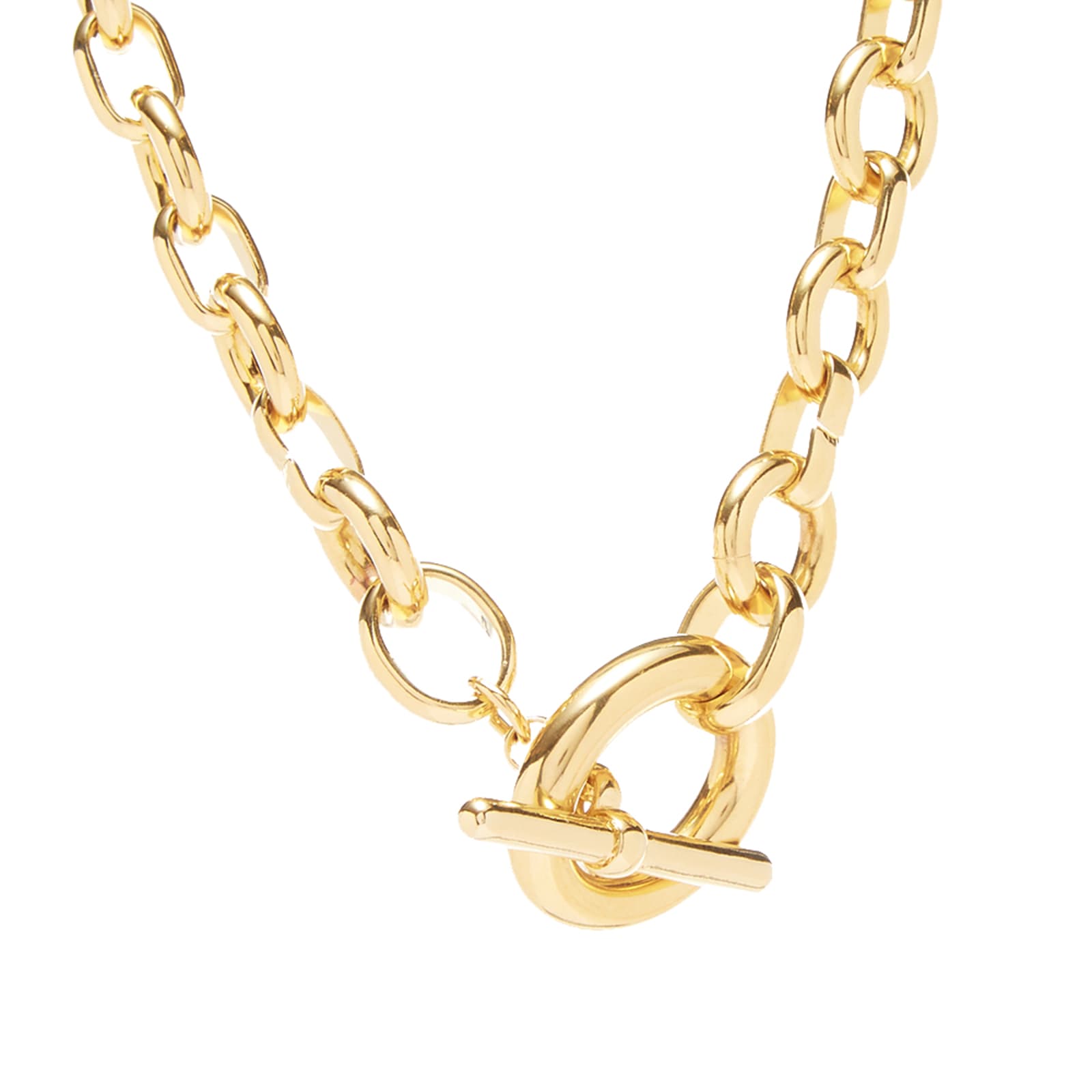 Laura Lombardi Portrait Necklace - Gold