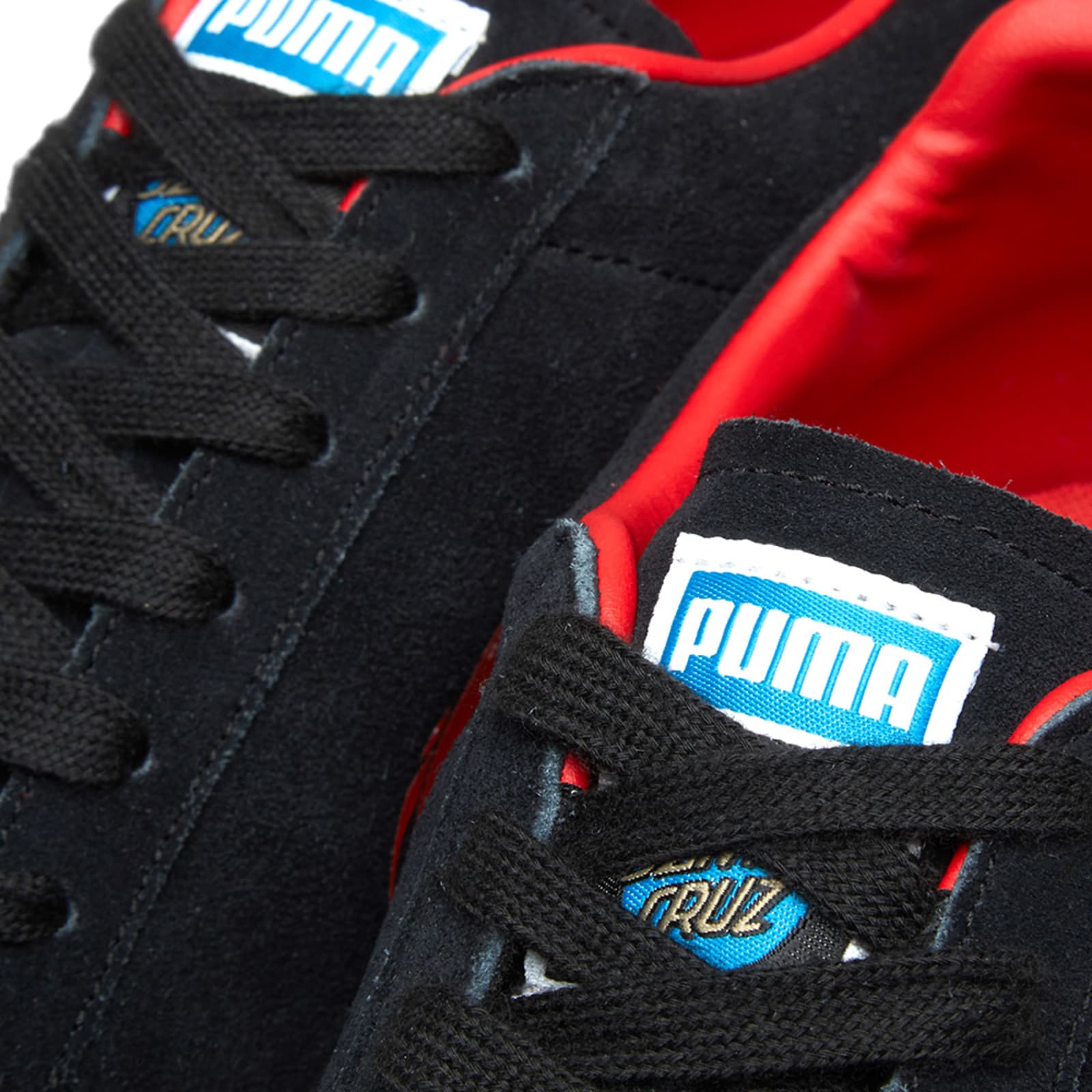 Puma x Santa Cruz Suede Black END.
