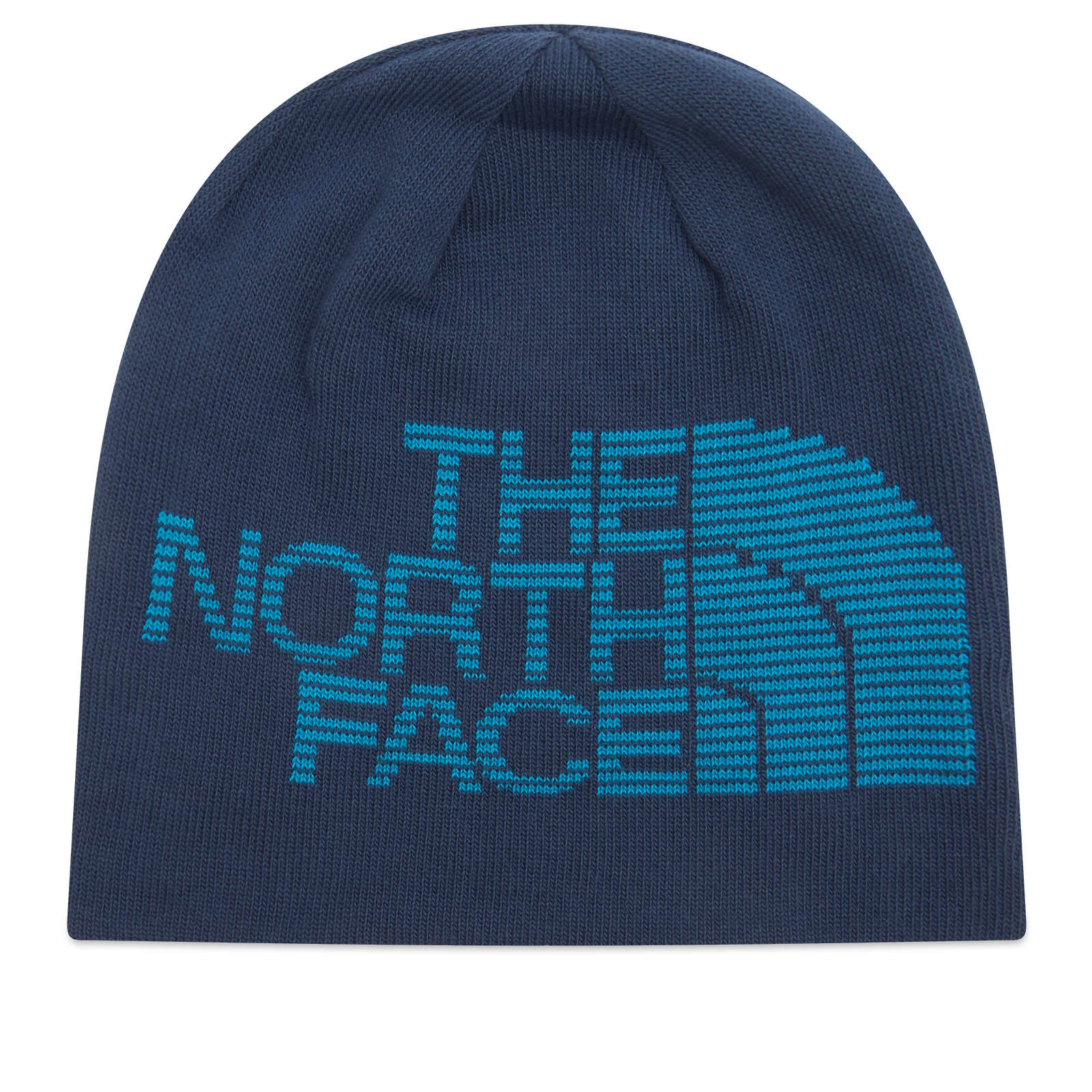 The North Face Reversible Highline Beanie - Summit Navy & Dusk Blue