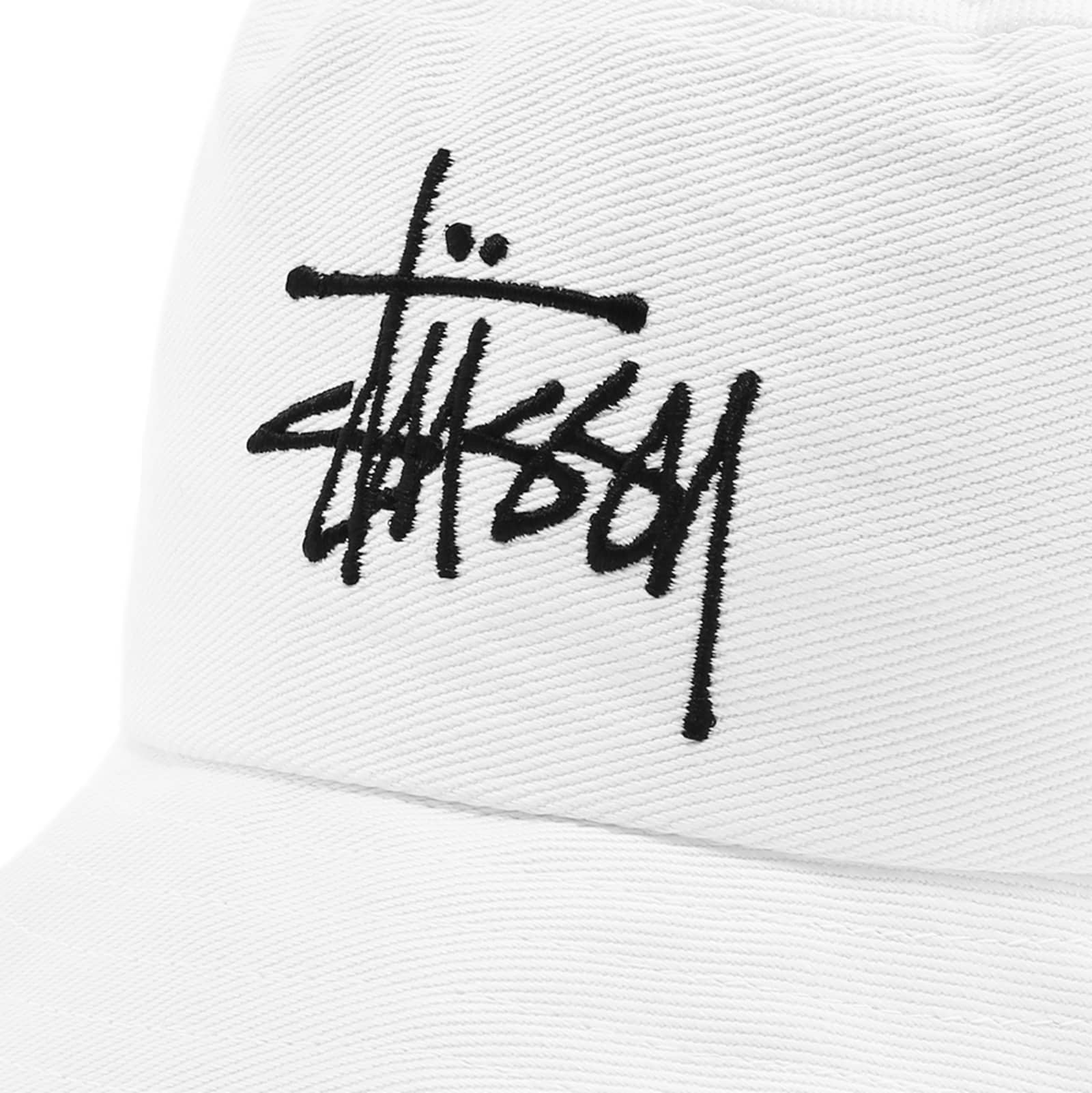 Stussy Big Logo Bucket Hat White END. (US)