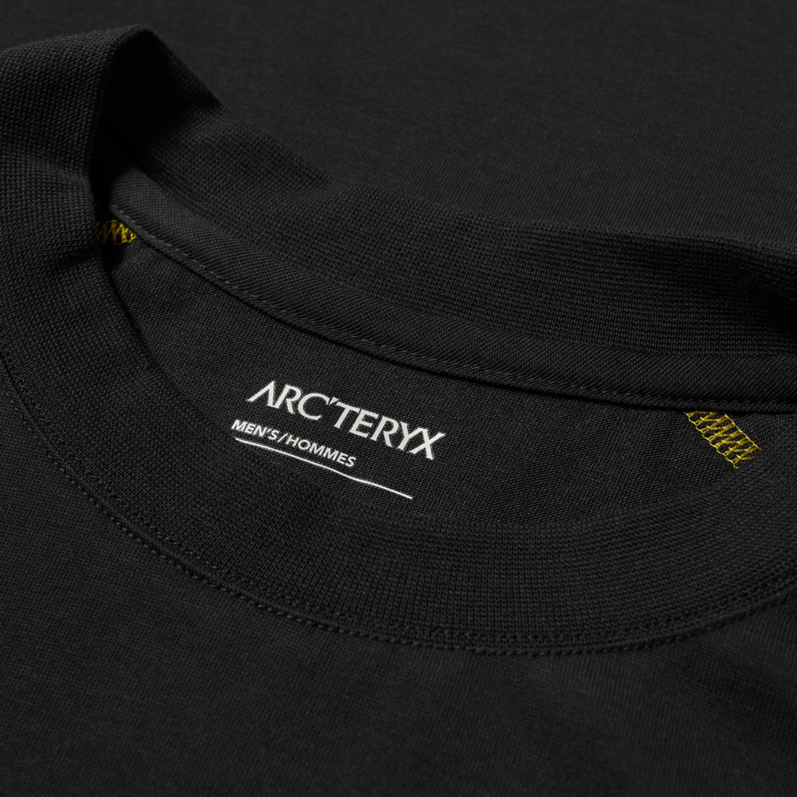 Arc'teryx System A Long Sleeve Copal Bird T-Shirt - Black