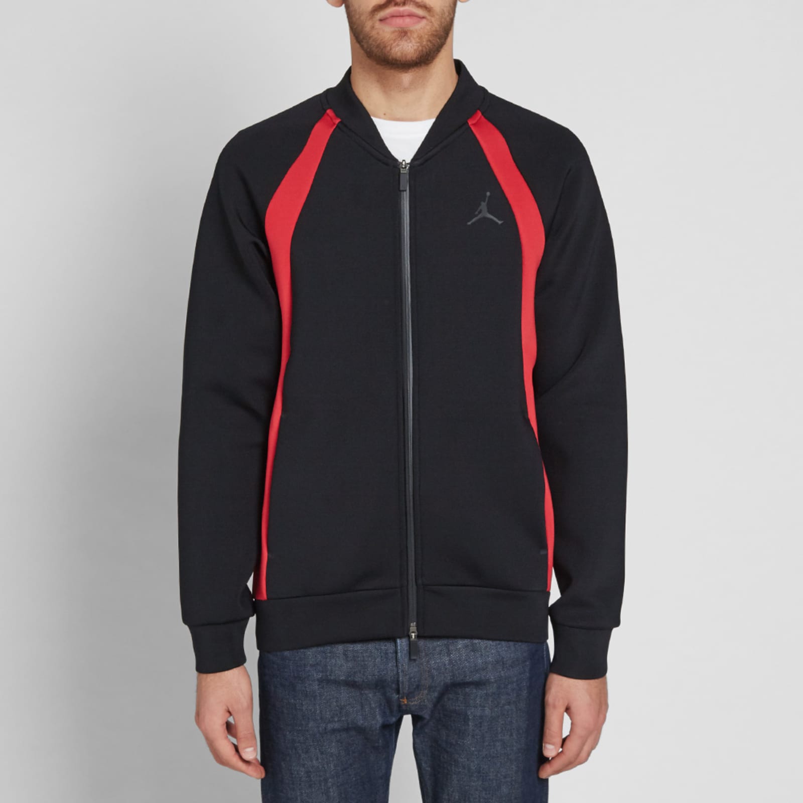 Nike Jordan Flight Tech Jacket Black & Gym Red END. (KR)