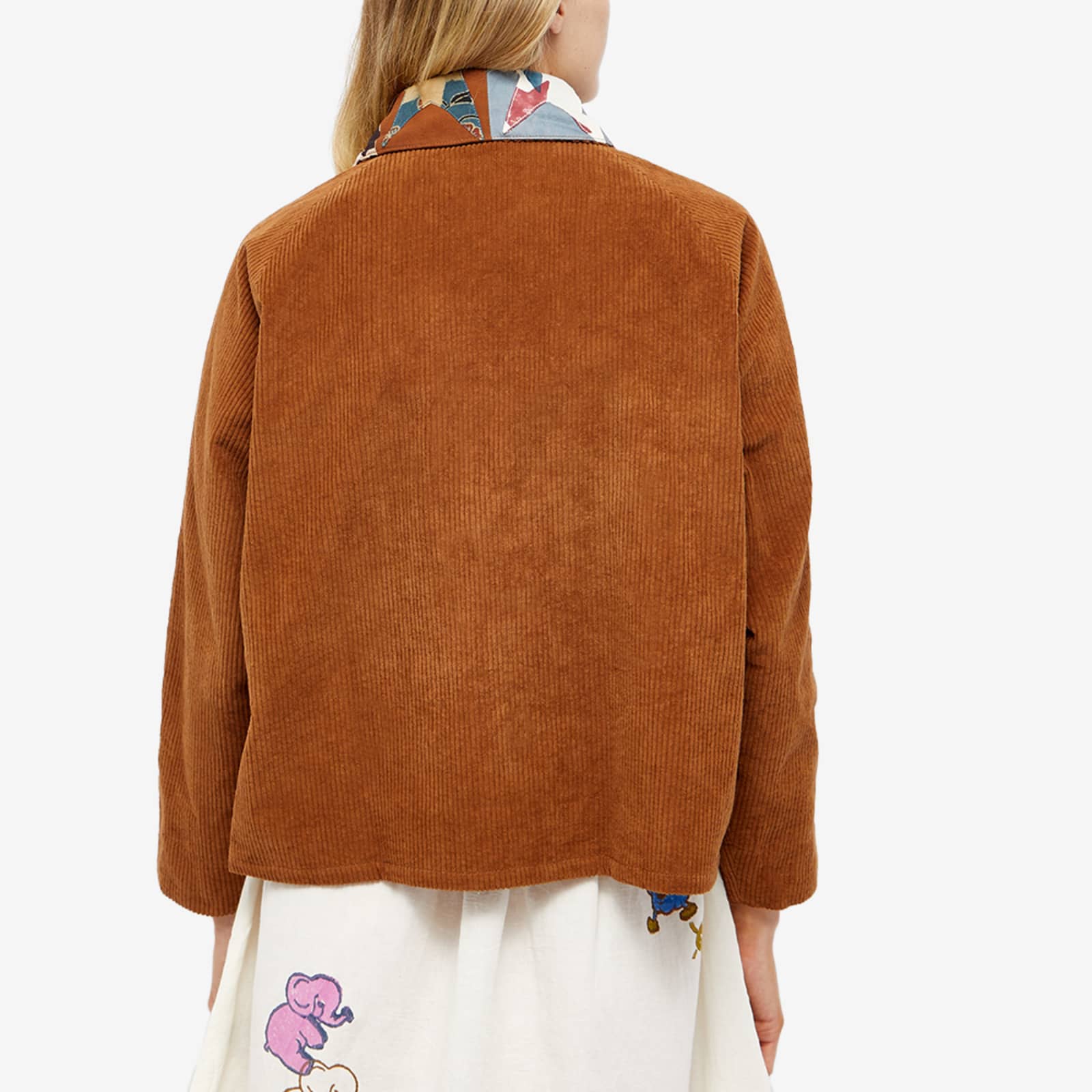 Story mfg. Rambler Cord Jacket Bark Brown Corduroy END.