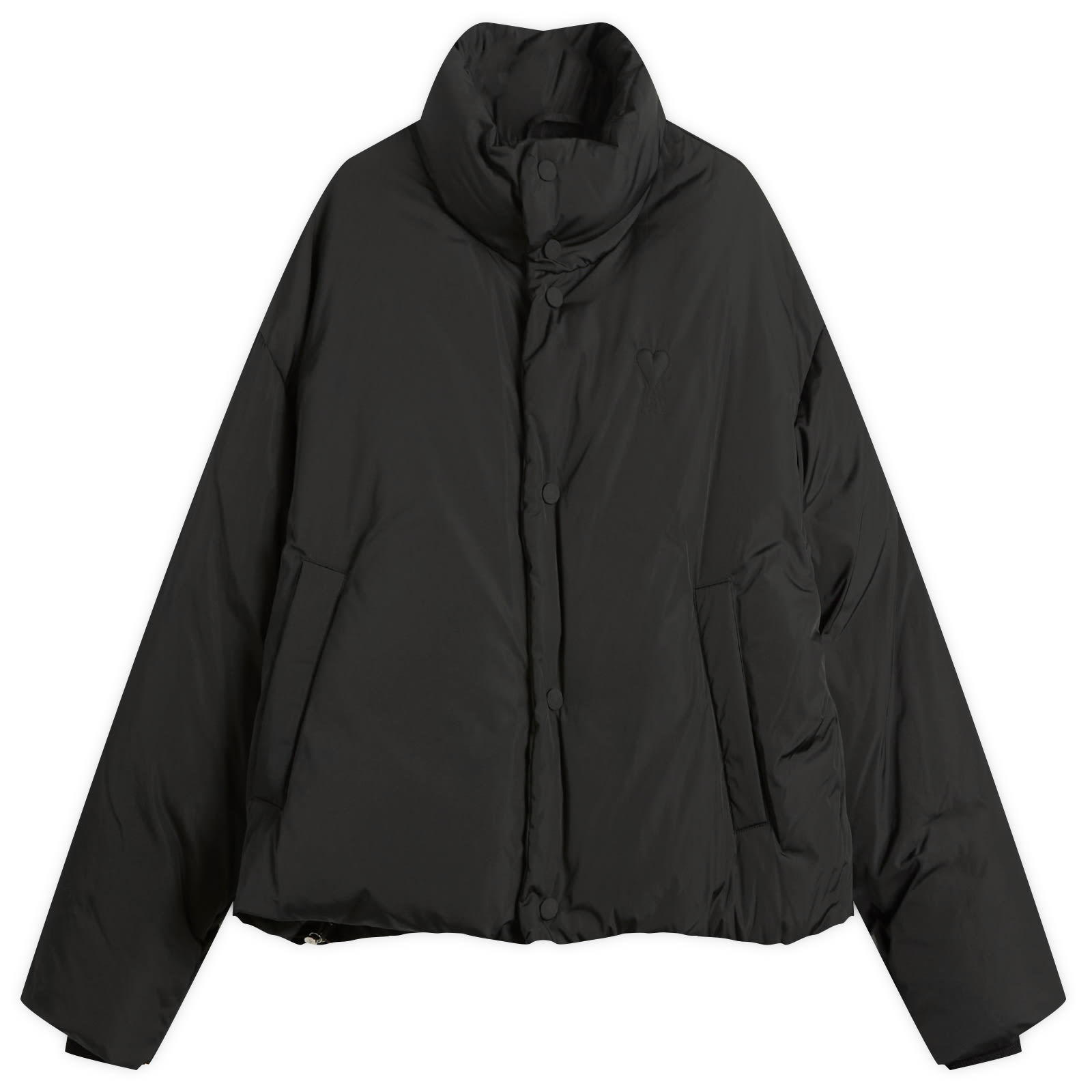 AMI Paris Technical Taffetas ADC Down Jacket - Noir