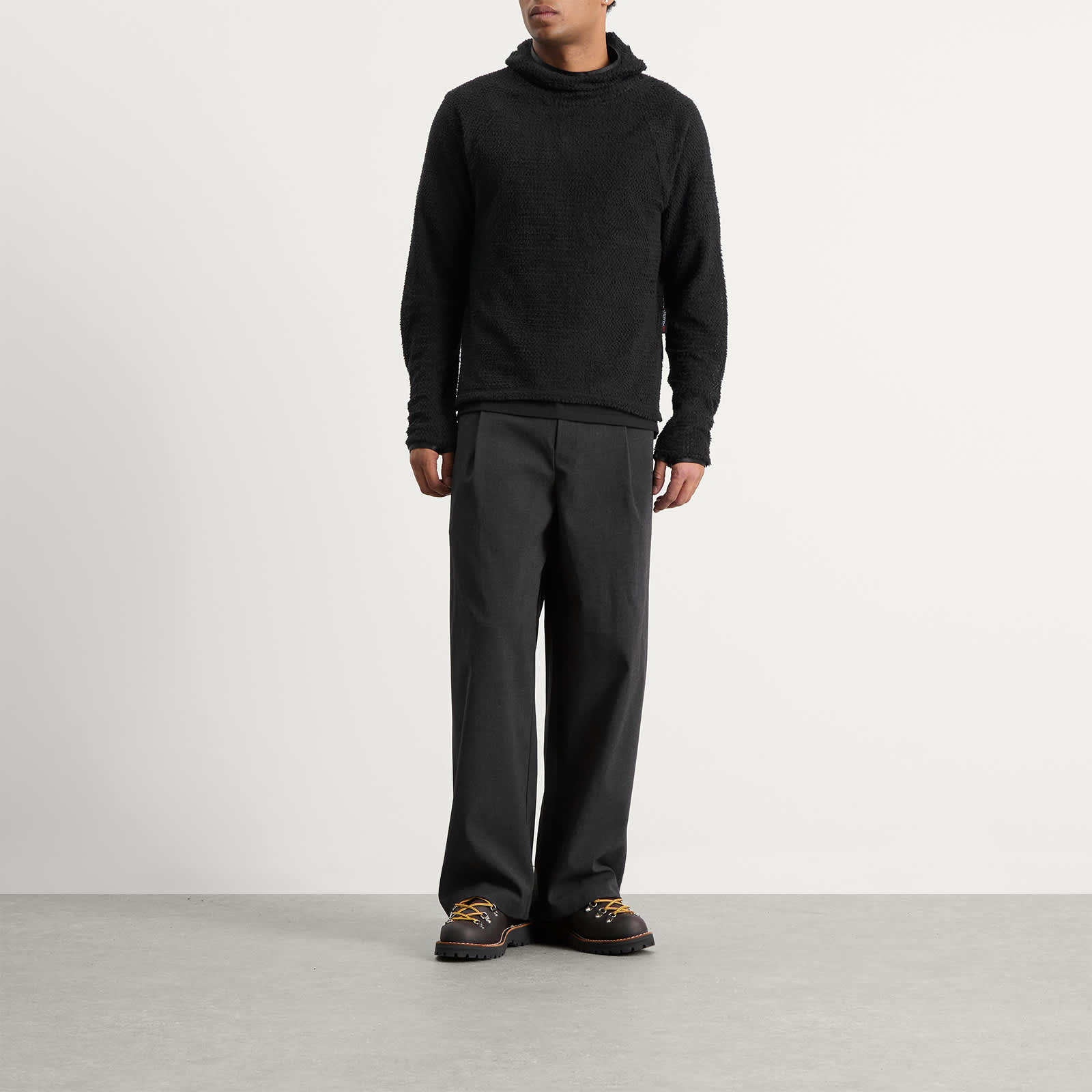 Purple Mountain Observatory Polartec Alpha Balaclava Hoodie - Black