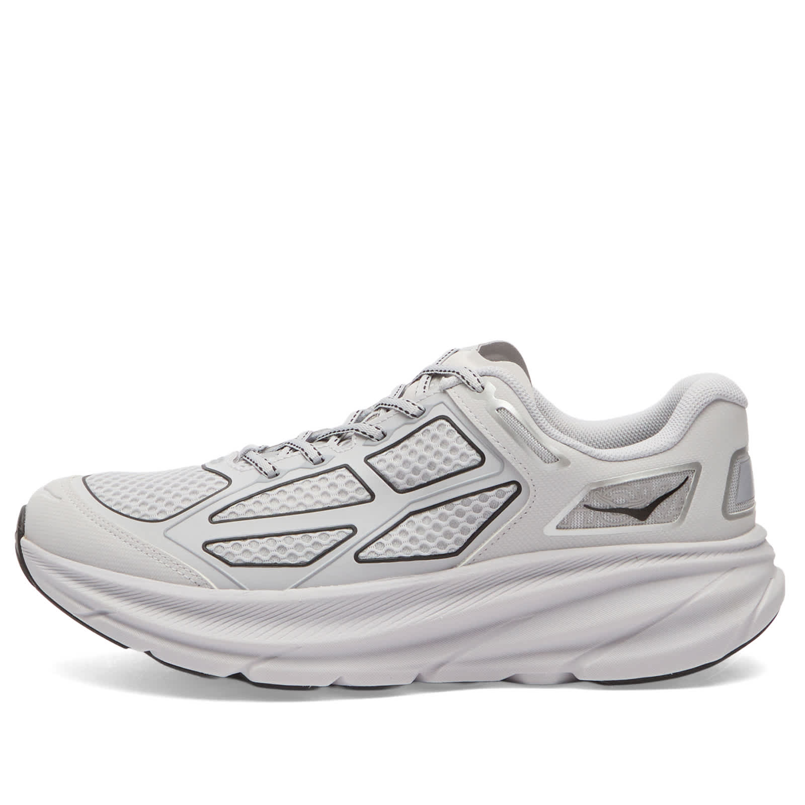 HOKA ONE ONE U Clifton One9 Sneaker - Ash Grey & Silver