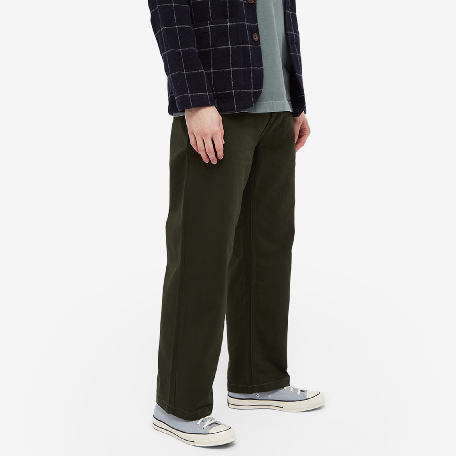 Polar Skate Co 44 s Pant Dark Olive END KR polar-skate-co-44-s-pant-dark-olive-end-kr