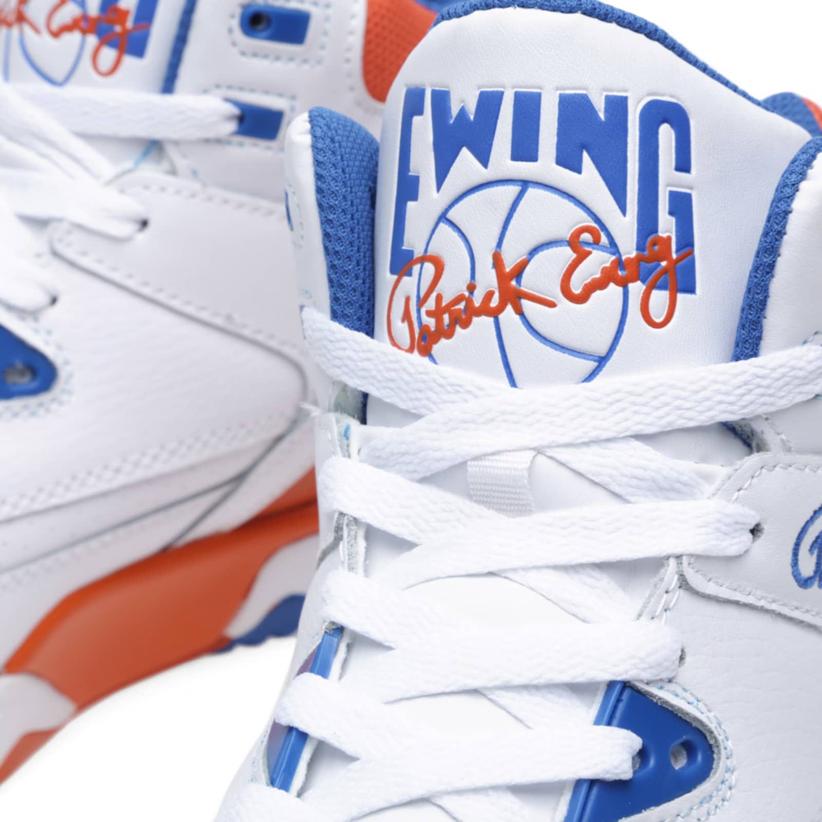 Ewing Guard White, Prince Blue & Orange | END.