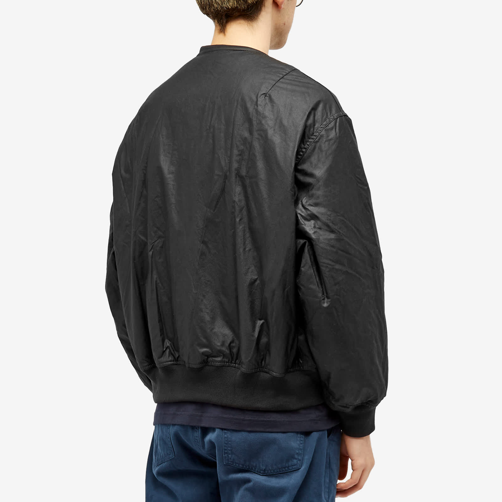 Barbour Heritage+ Flight Wax Jacket Black END. (KR)