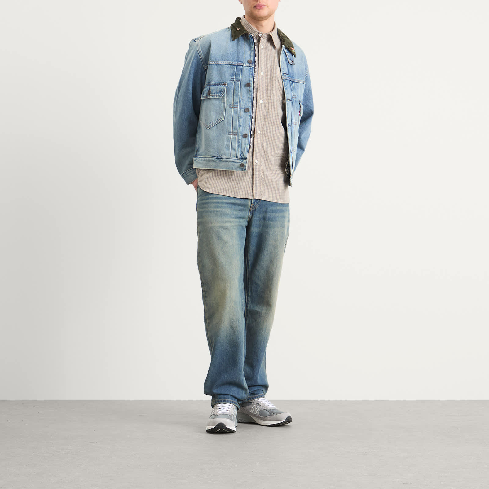 Levi's X Barbour 568 Loose Jeans