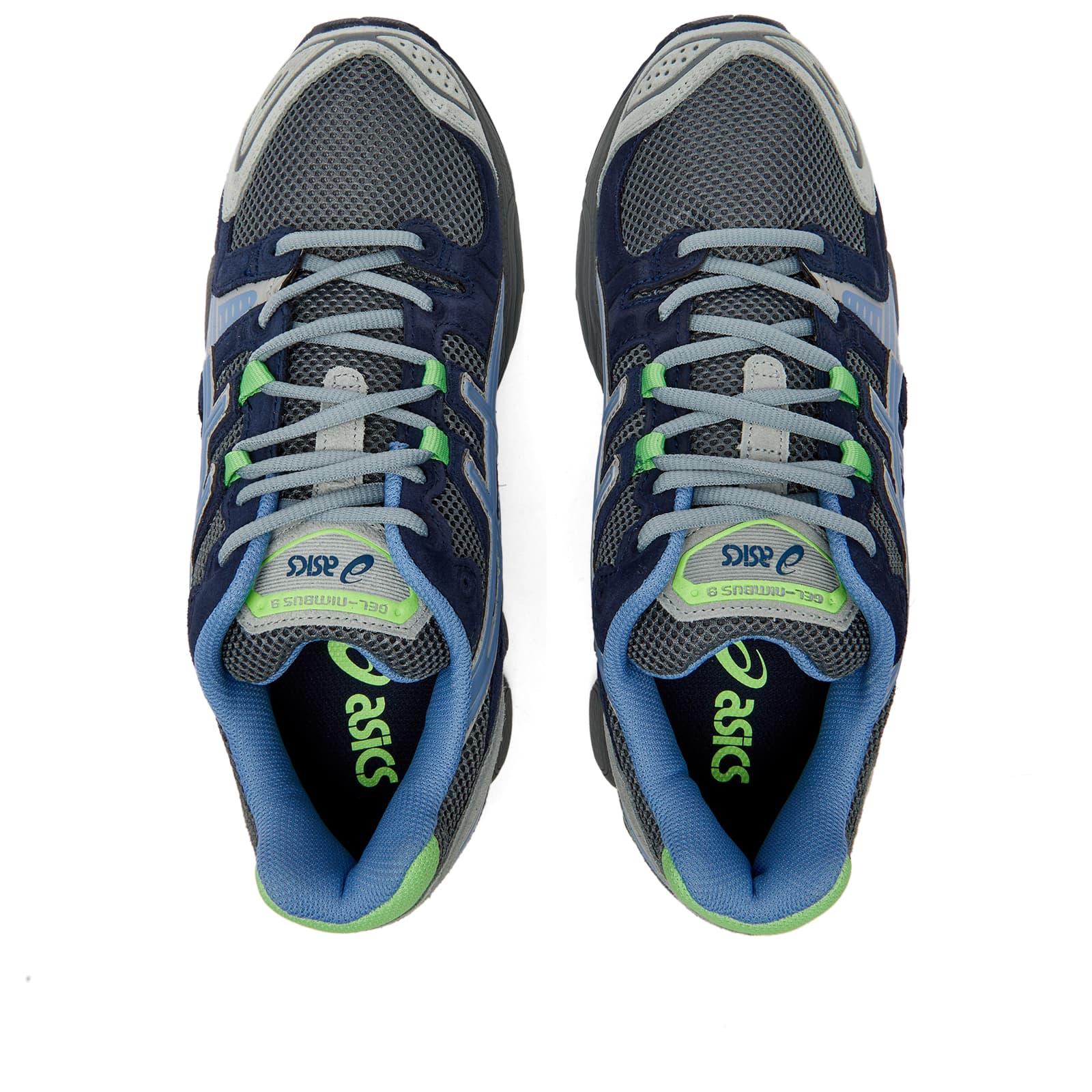Asics Gel-Nimbus 9 Steel Grey & Blue Harmony | END. (GB)